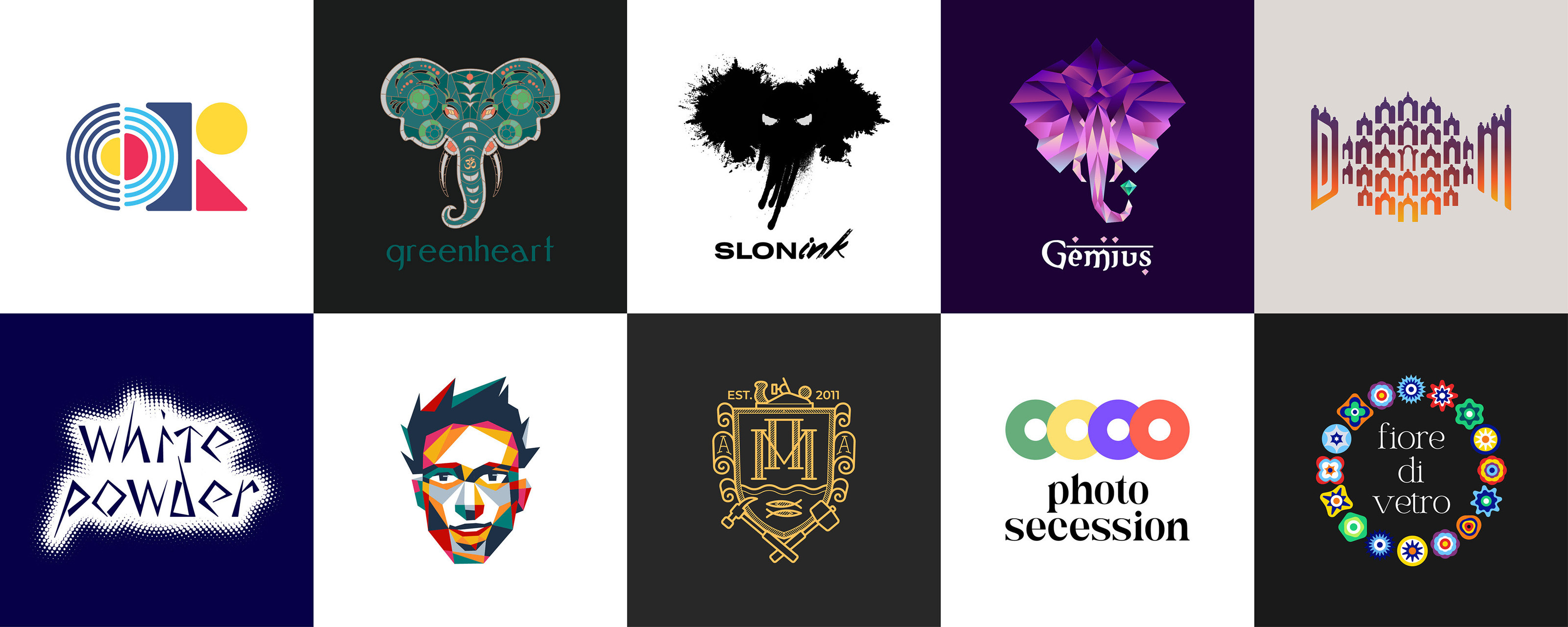 Logo folio 2024 — Изображение №11 — Брендинг на Dprofile