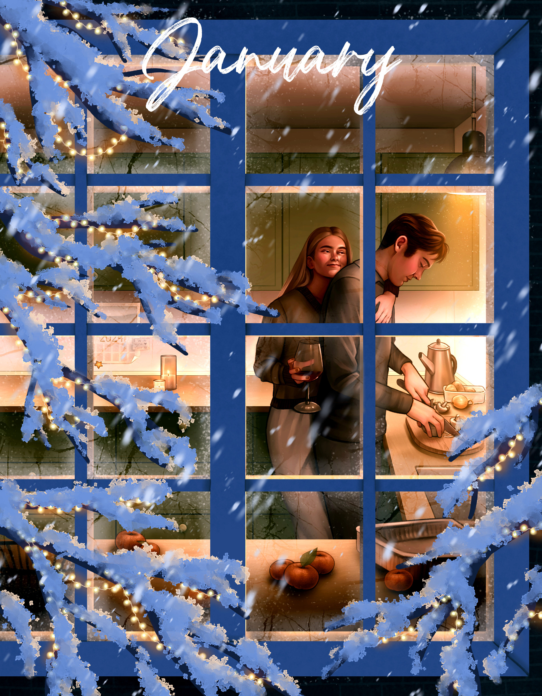 Постер "Семейный уют" — Изображение №3 — Иллюстрация на Dprofile