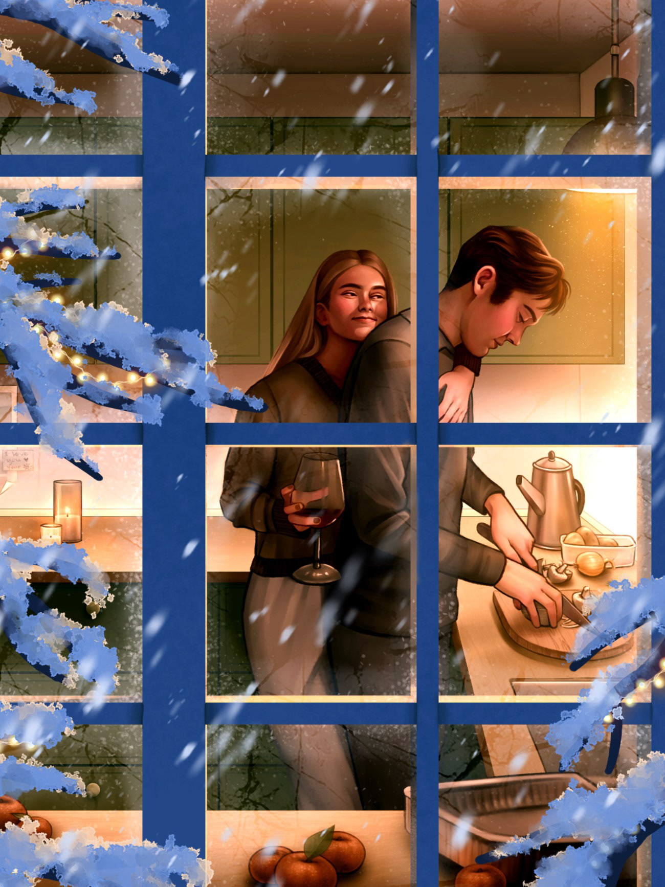 Постер "Семейный уют" — Изображение №2 — Иллюстрация на Dprofile