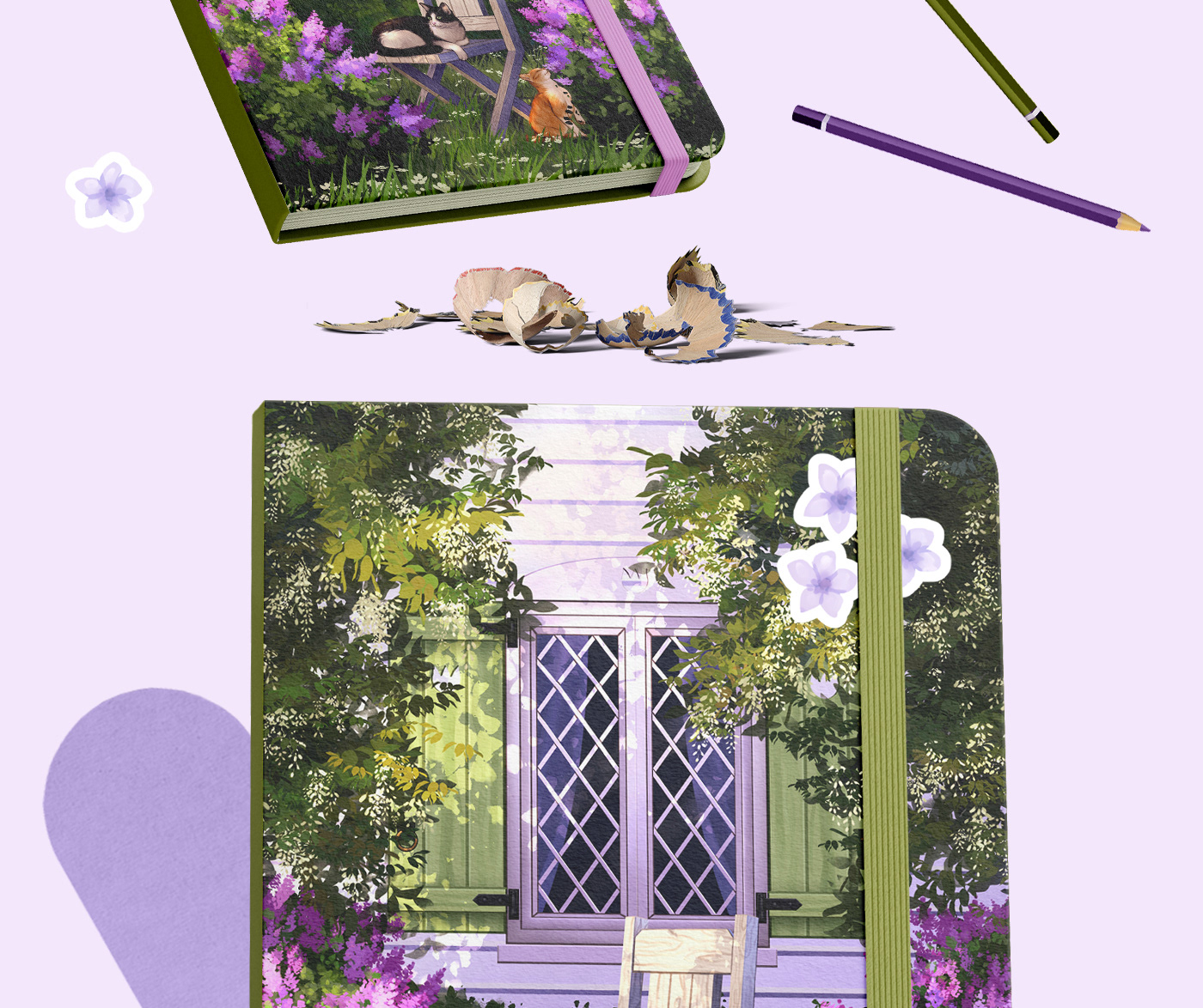 Обложка для книги/блокнота — Изображение №5 — Иллюстрация, Графика на Dprofile