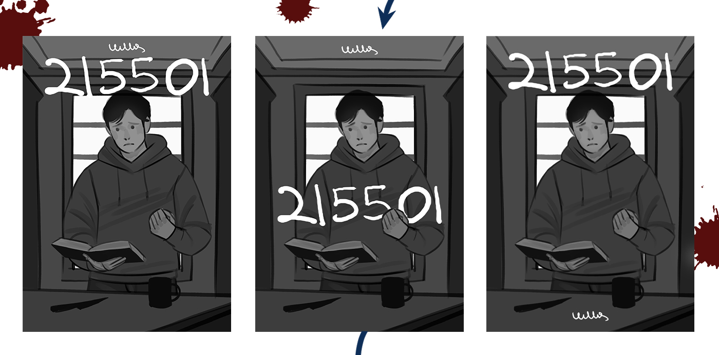 Обложка книги "21, 55, 01" — Изображение №4 — Иллюстрация, Графика на Dprofile