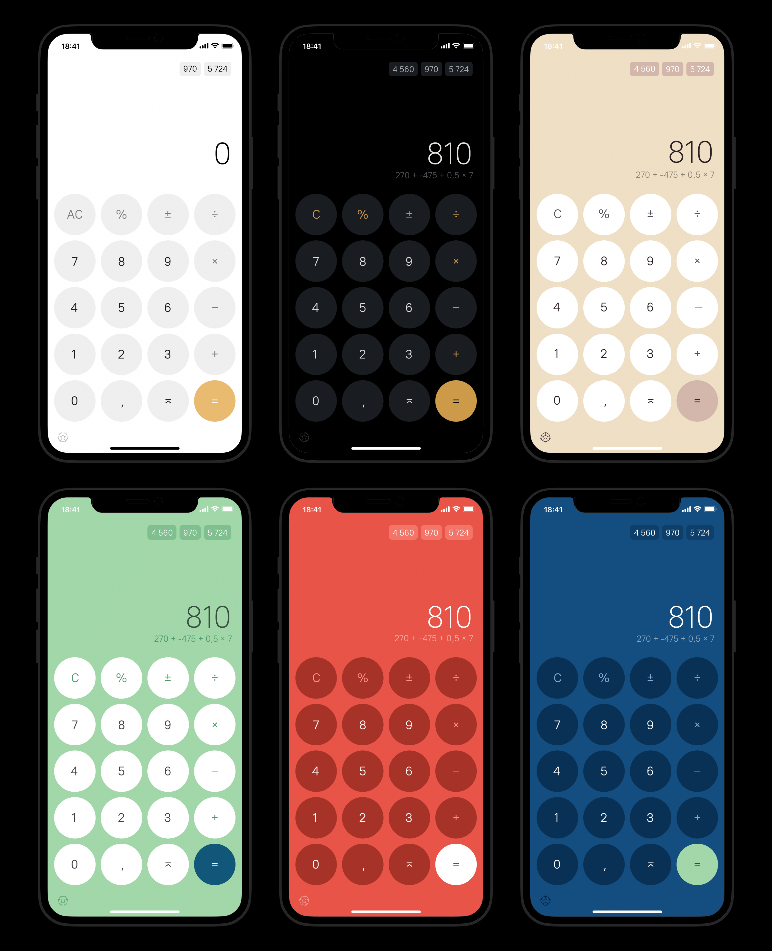 Calcutto — Calculator Design — Изображение №4 — Интерфейсы на Dprofile