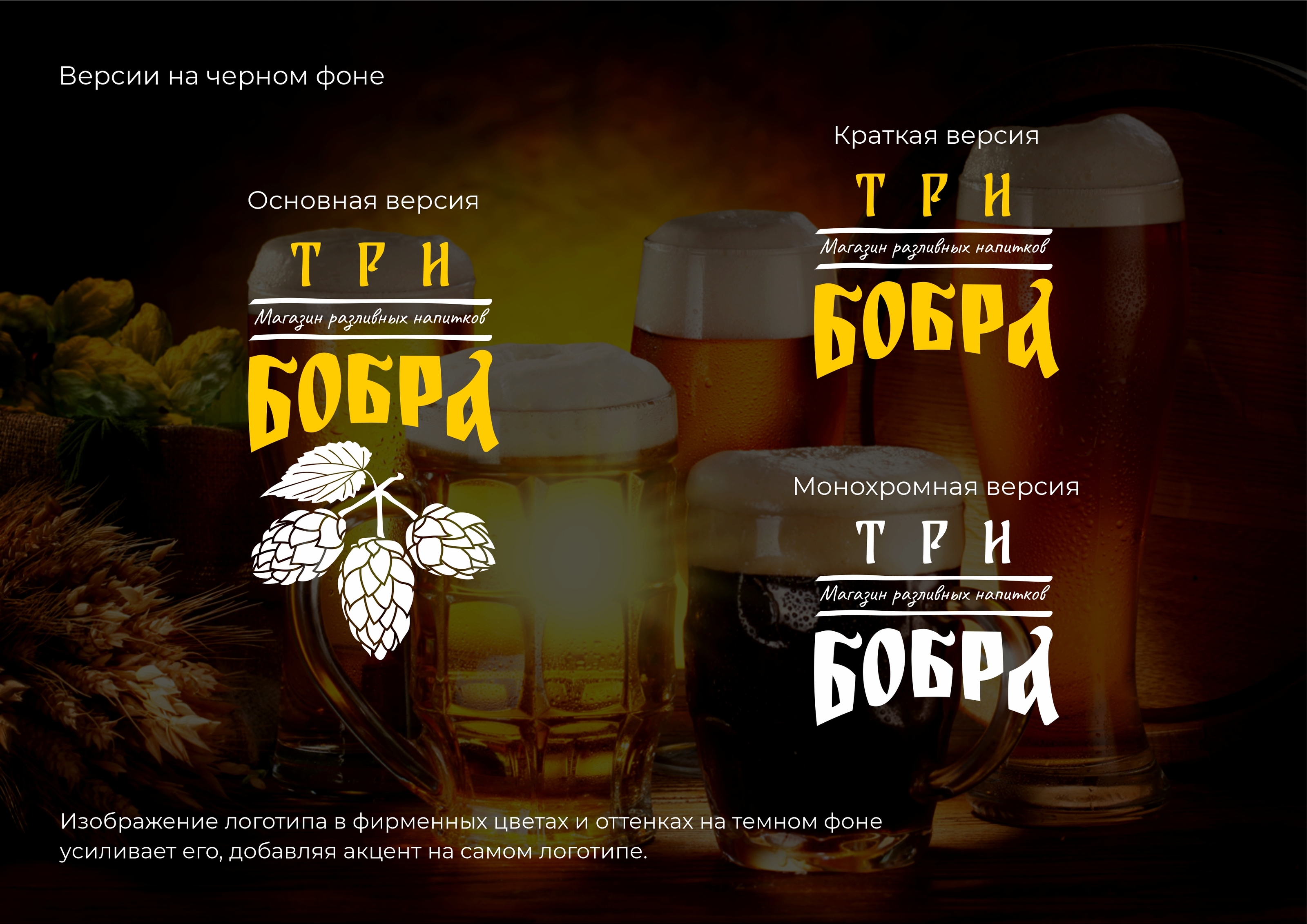 Разработка логотипа Три Бобра — Изображение №5 — Брендинг на Dprofile