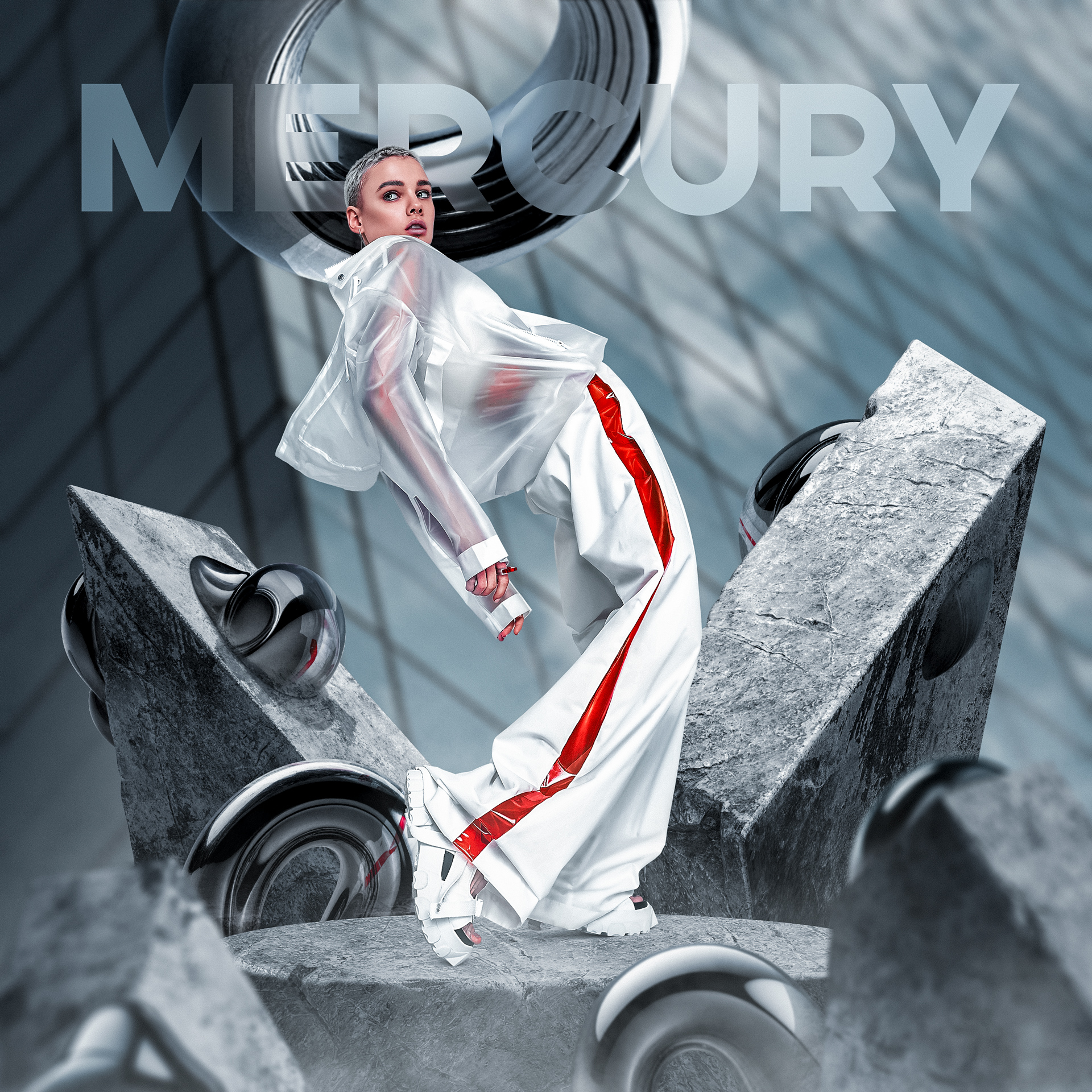 Key visual. Футуризм, мода, одежда — Изображение №1 — Графика, Маркетинг на Dprofile