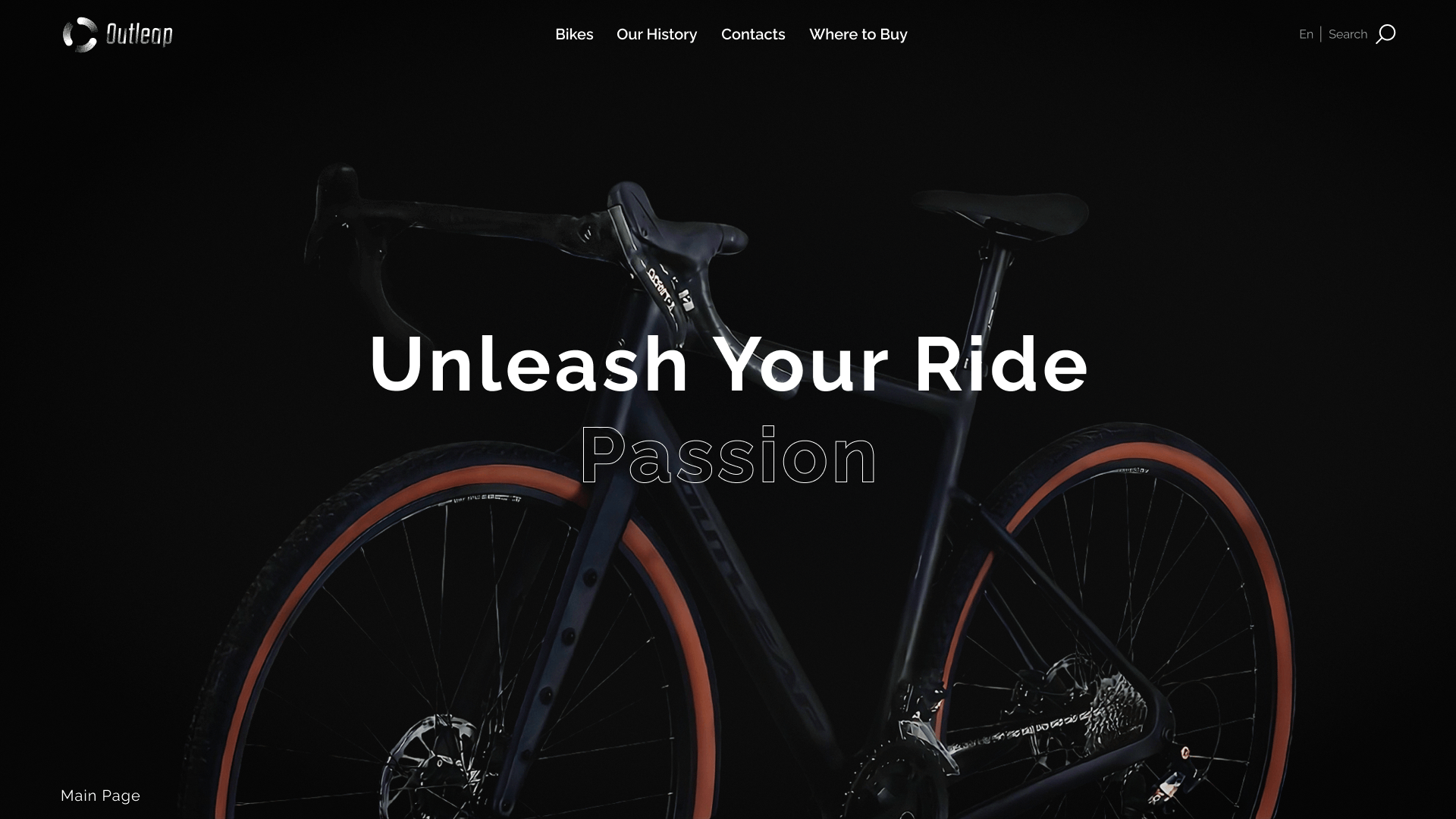 Outleap Bikes - Redesign Website — Изображение №1 — Интерфейсы на Dprofile