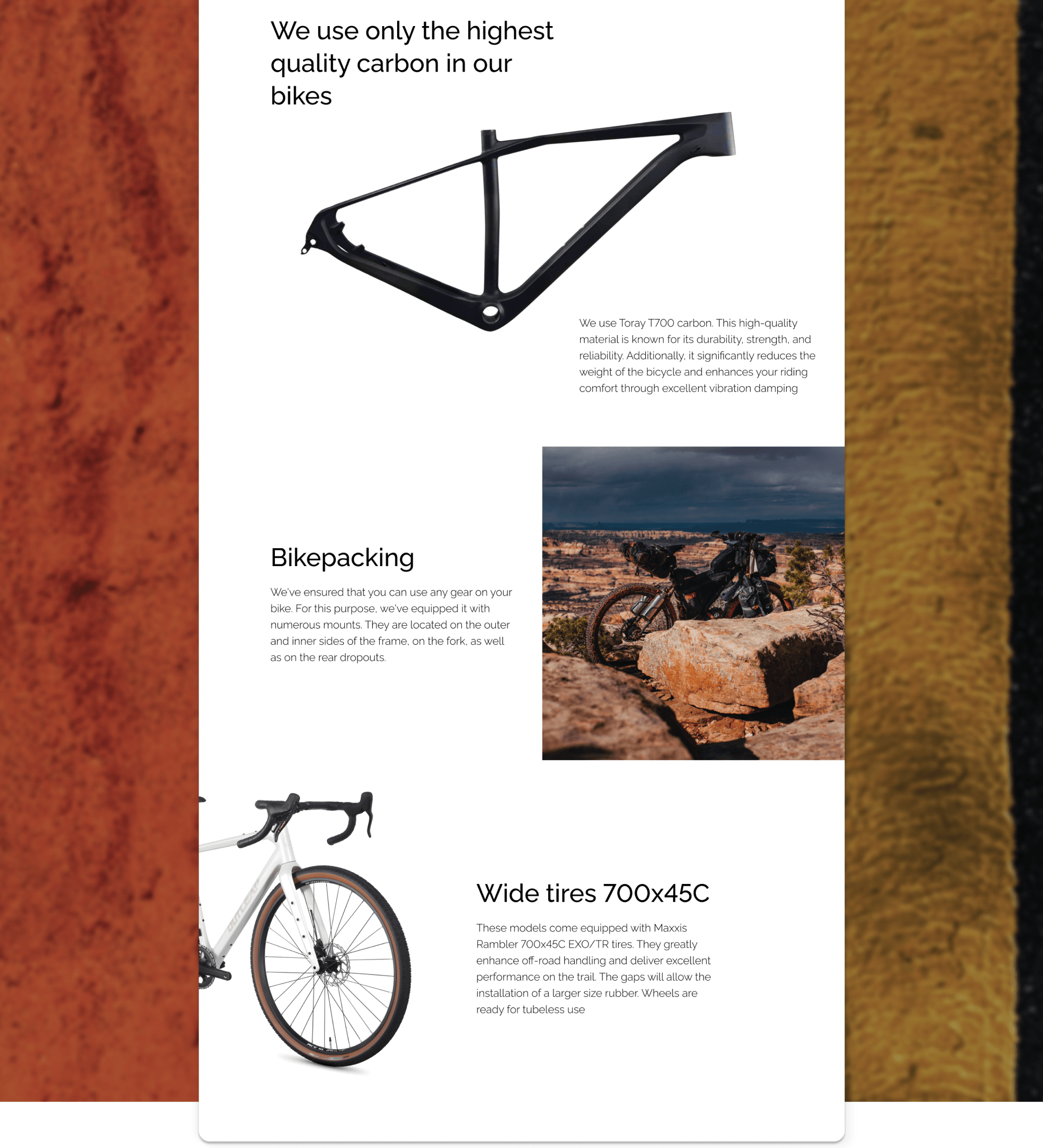Outleap Bikes - Redesign Website — Изображение №10 — Интерфейсы на Dprofile