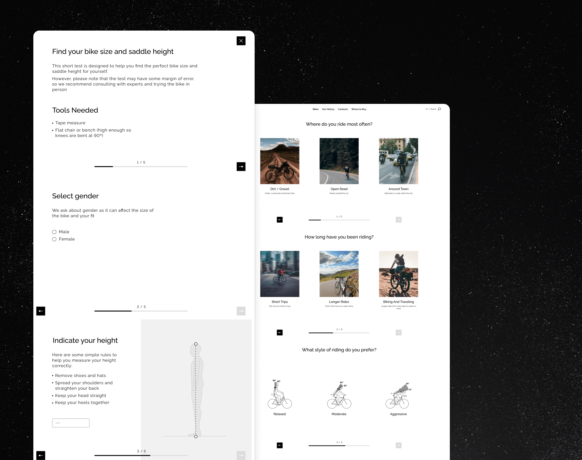 Outleap Bikes - Redesign Website — Изображение №14 — Интерфейсы на Dprofile