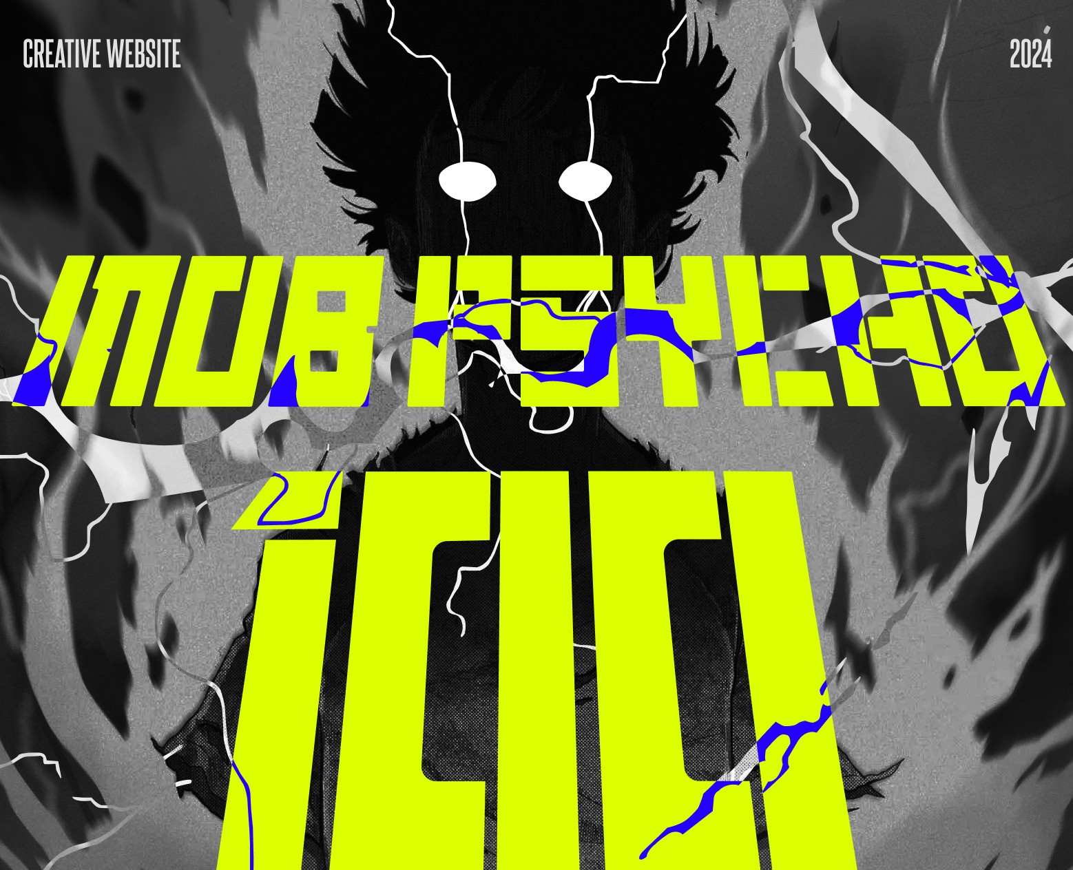 Mob Psycho 100 | Creative animations website | Tilda — Интерфейсы, Анимация на Dprofile