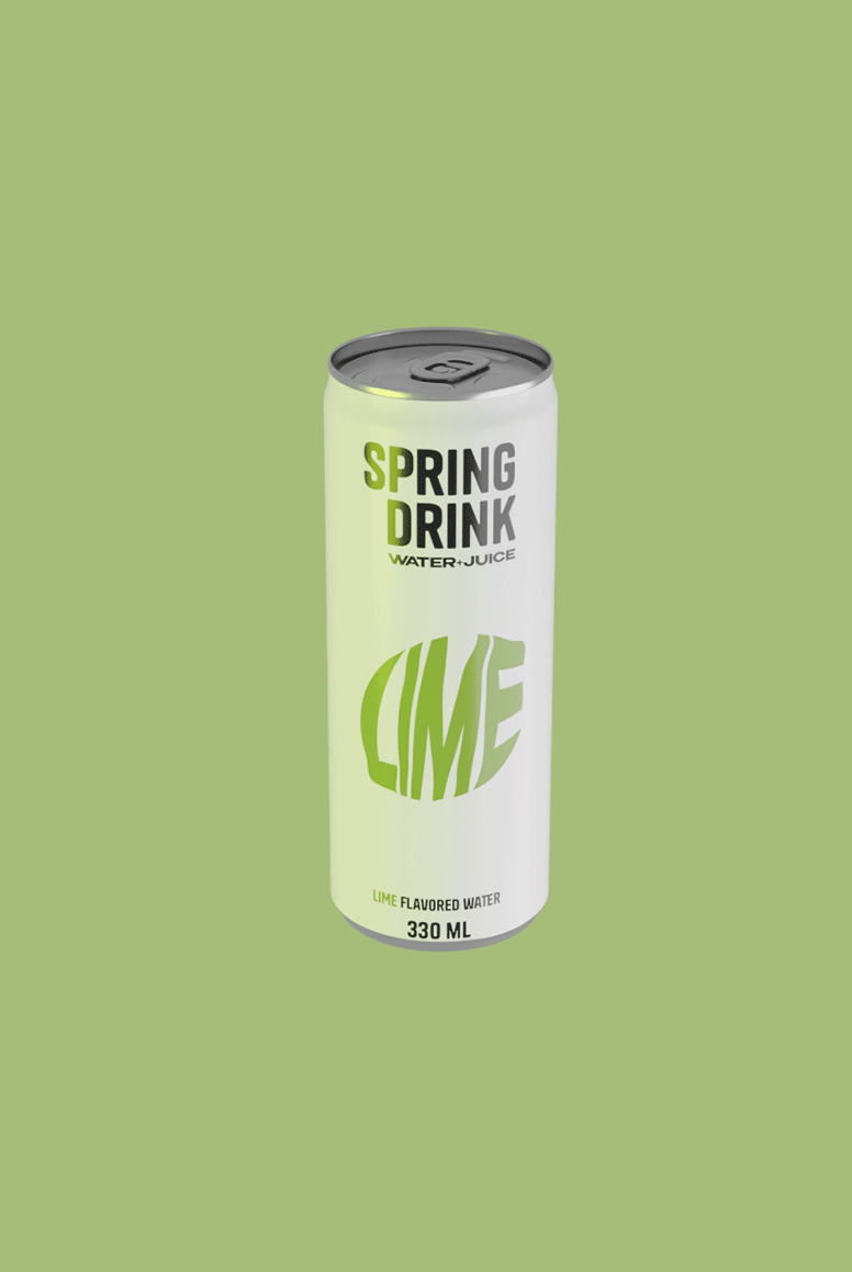 Дизайн упаковки для газировки Spring Drink — Изображение №7 — Брендинг, Иллюстрация на Dprofile