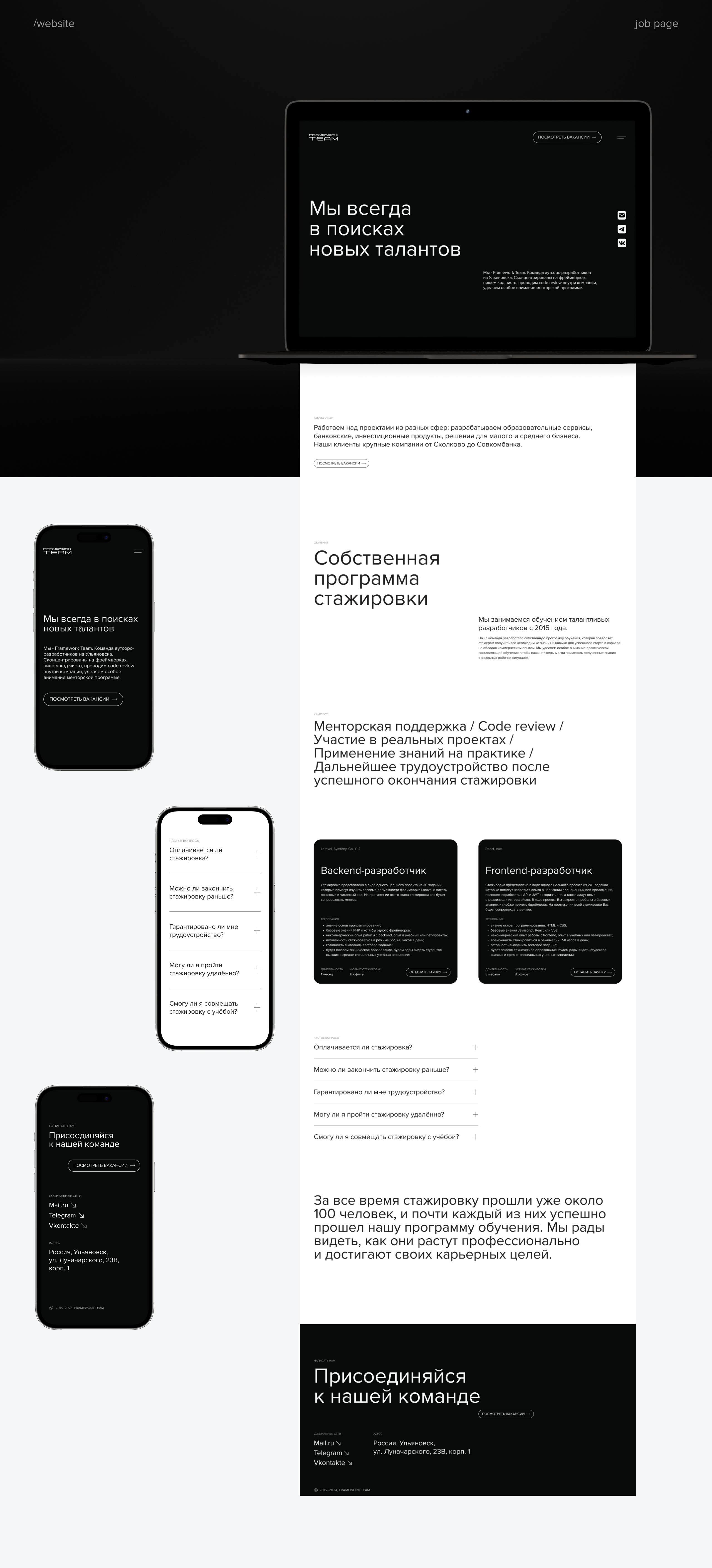 Framework Team | Брендинг — Изображение №9 — Интерфейсы, Брендинг на Dprofile