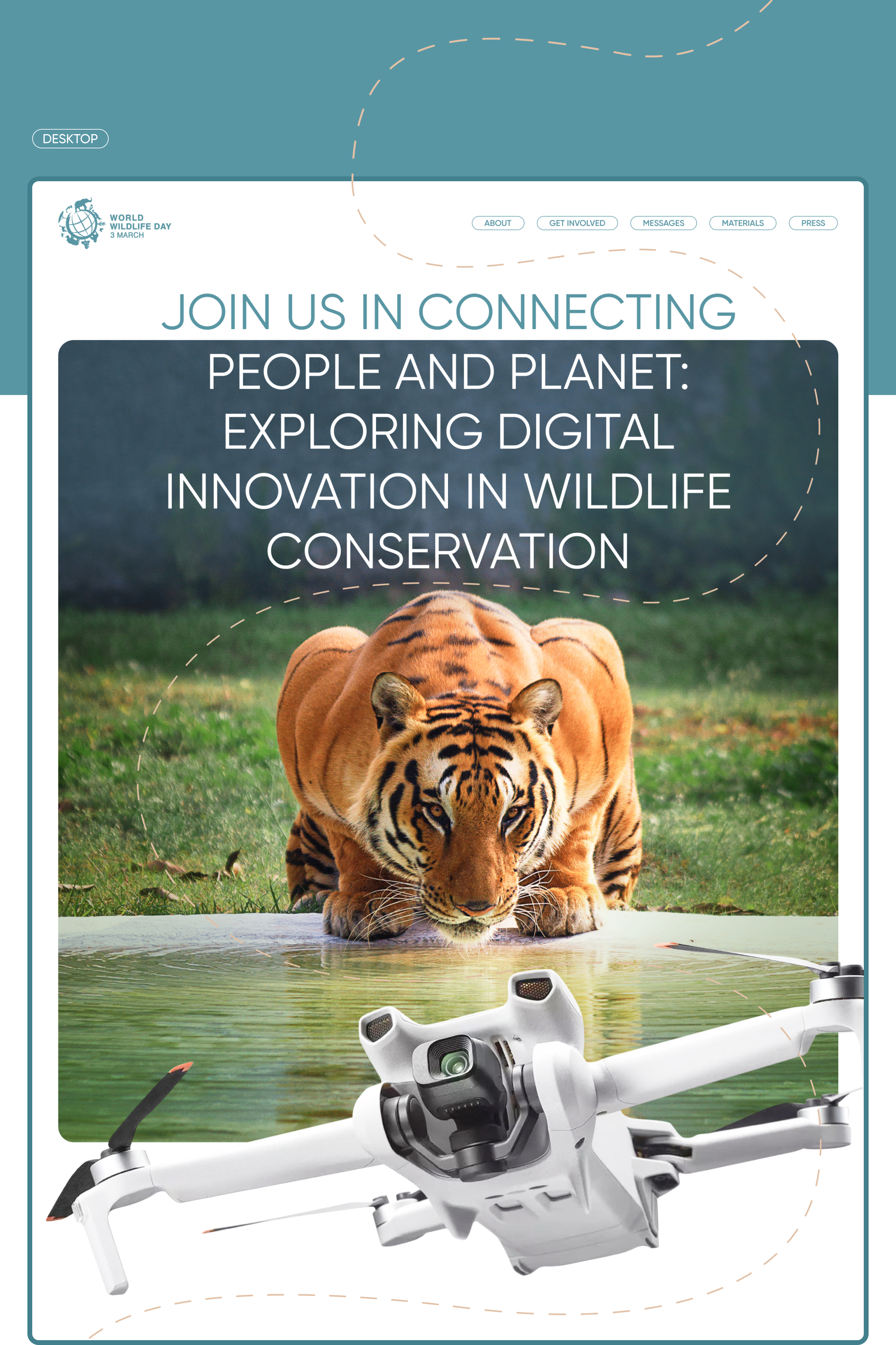 Redesign website WORLD WILDLIFE DAY 2024 — Изображение №7 — Интерфейсы на Dprofile