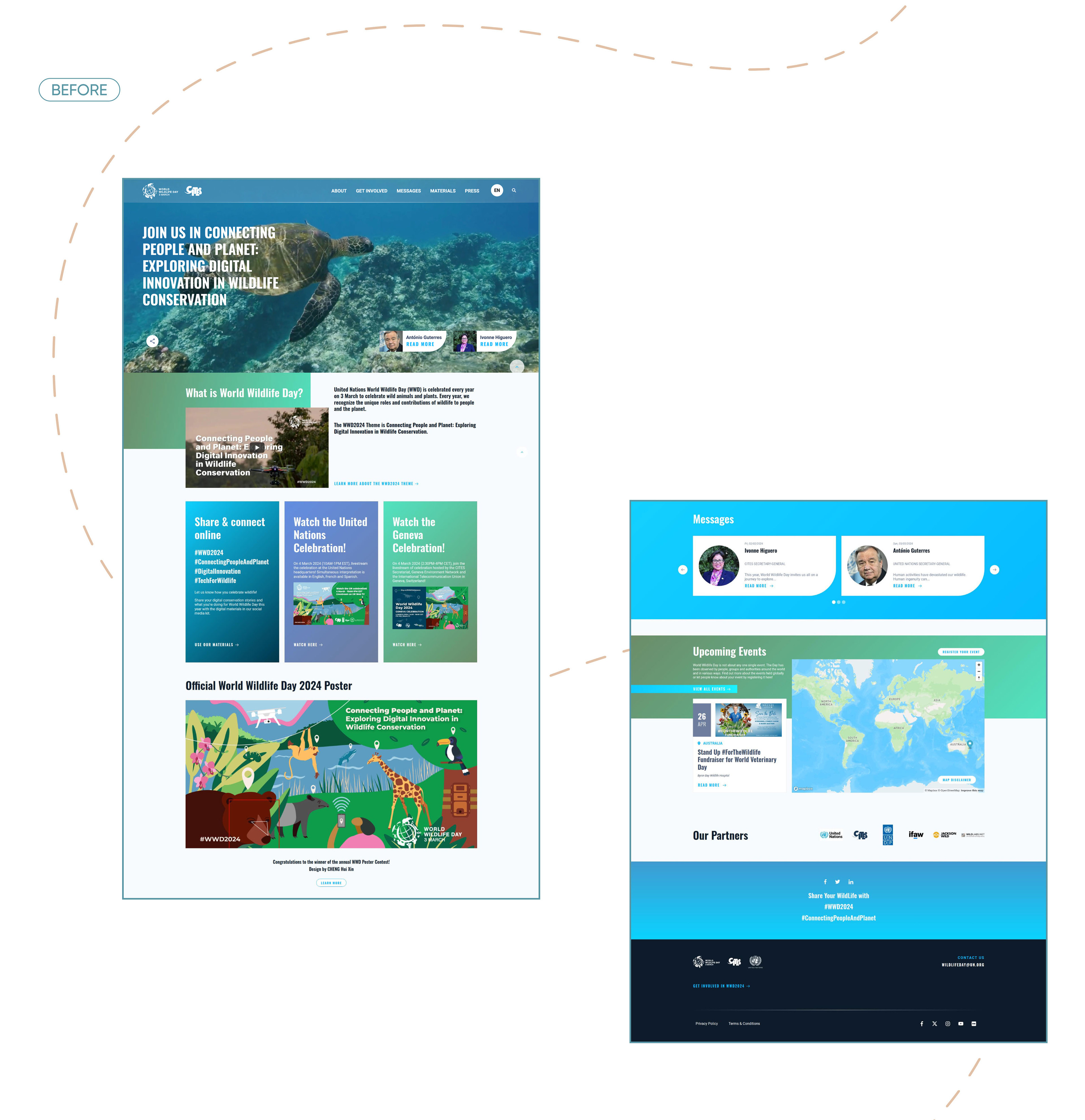 Redesign website WORLD WILDLIFE DAY 2024 — Изображение №6 — Интерфейсы на Dprofile