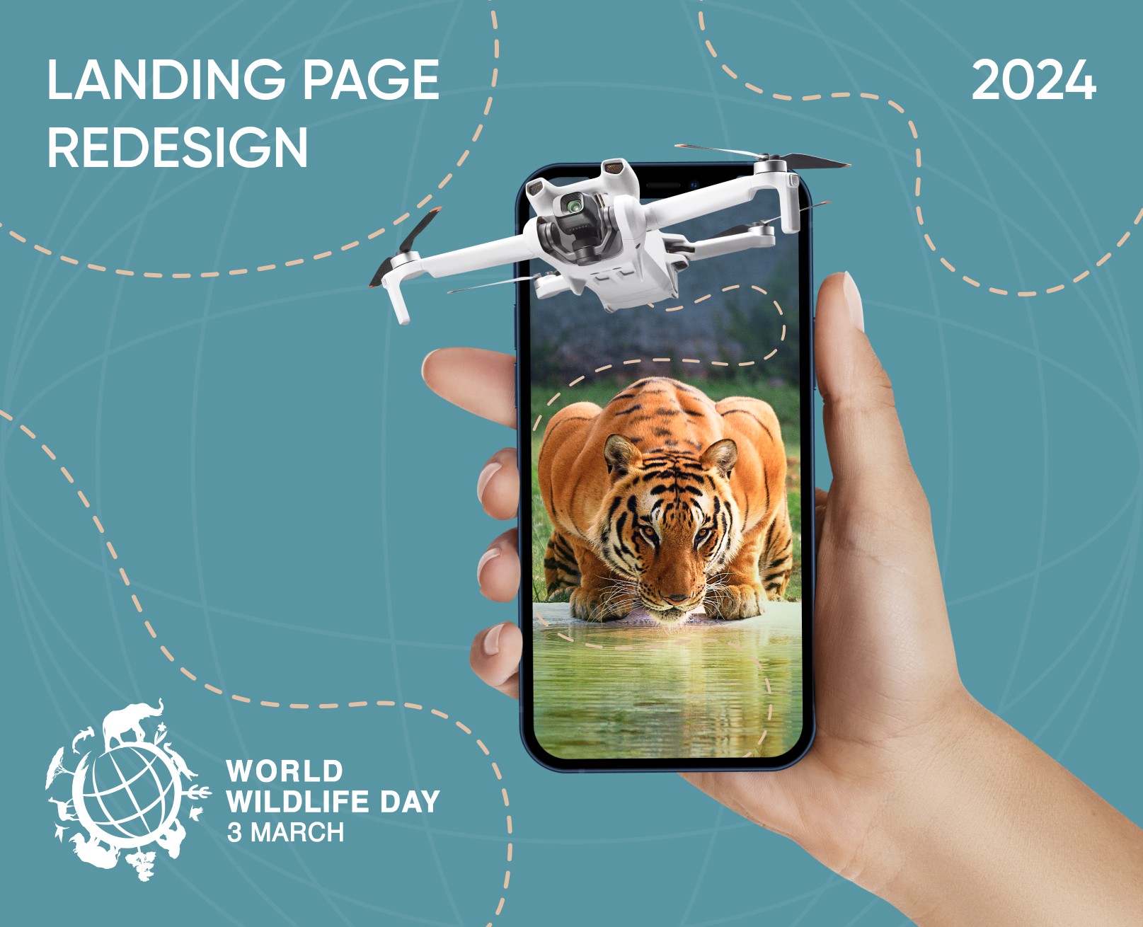 Redesign website WORLD WILDLIFE DAY 2024 — Интерфейсы на Dprofile
