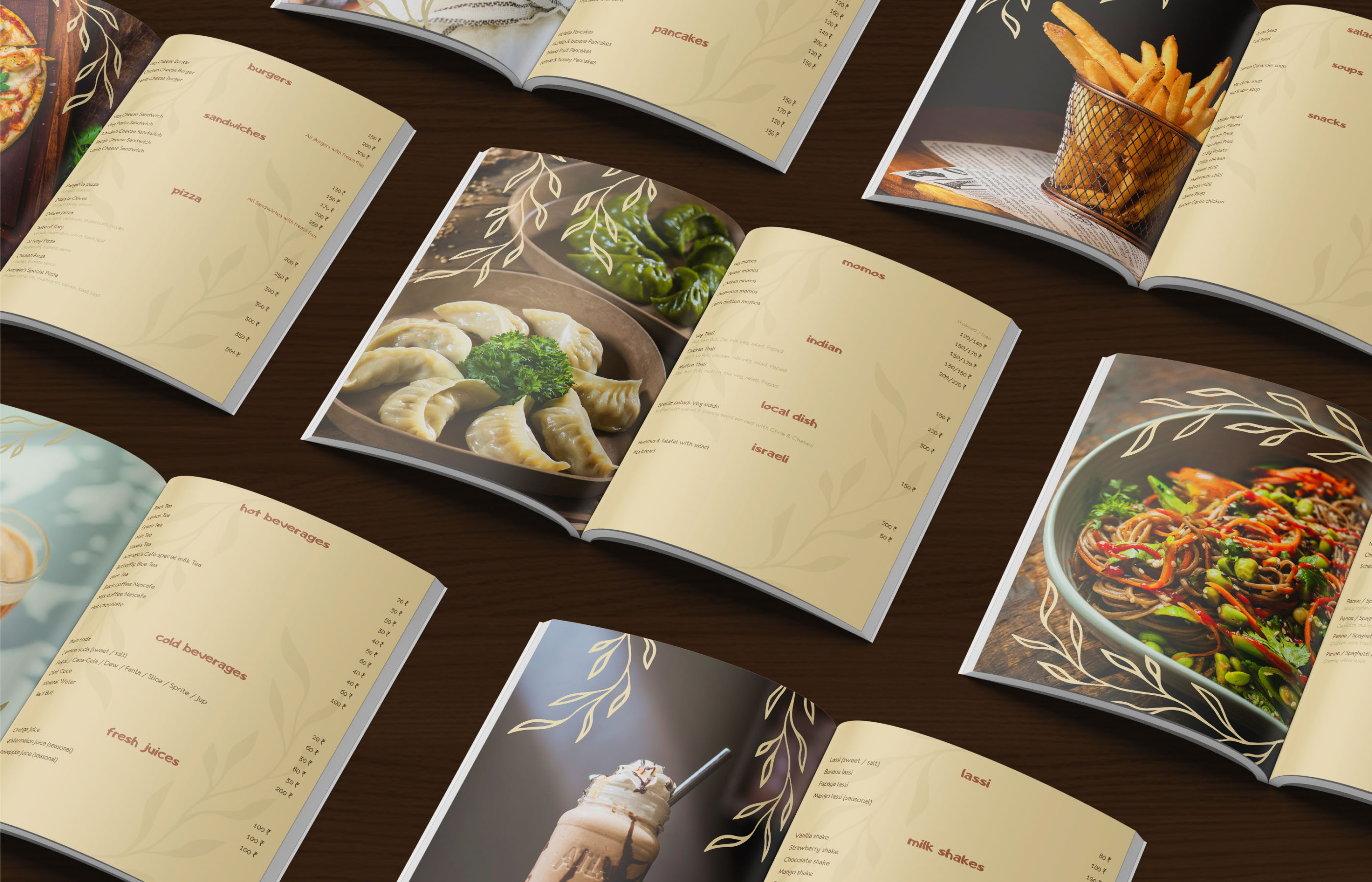 Branding & identity for Indian Cafe in Manali — Изображение №16 — Брендинг на Dprofile