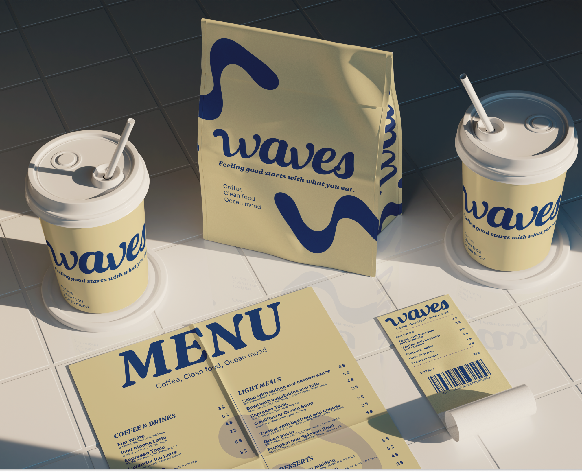 Cafe branding — Брендинг, Графика на Dprofile