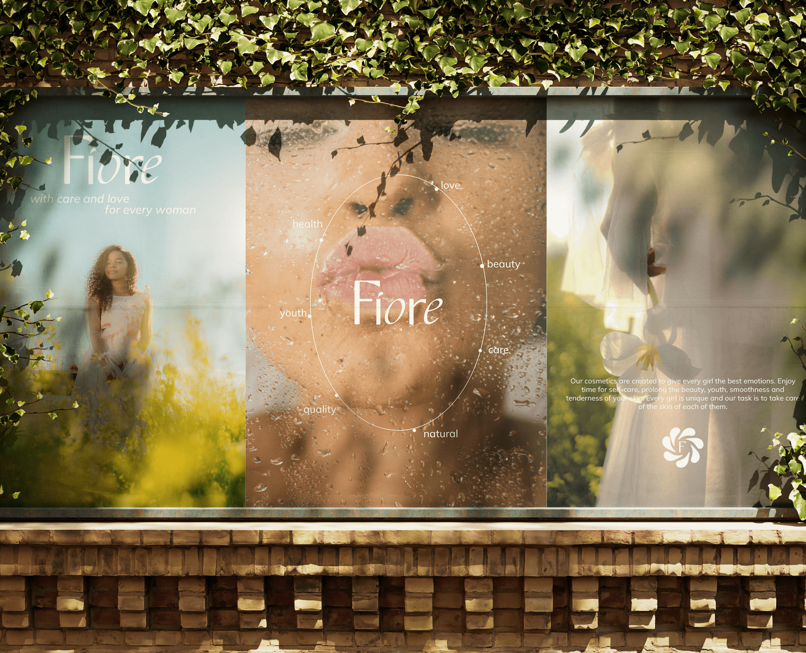 Бренд женской косметики Fiore — Брендинг на Dprofile