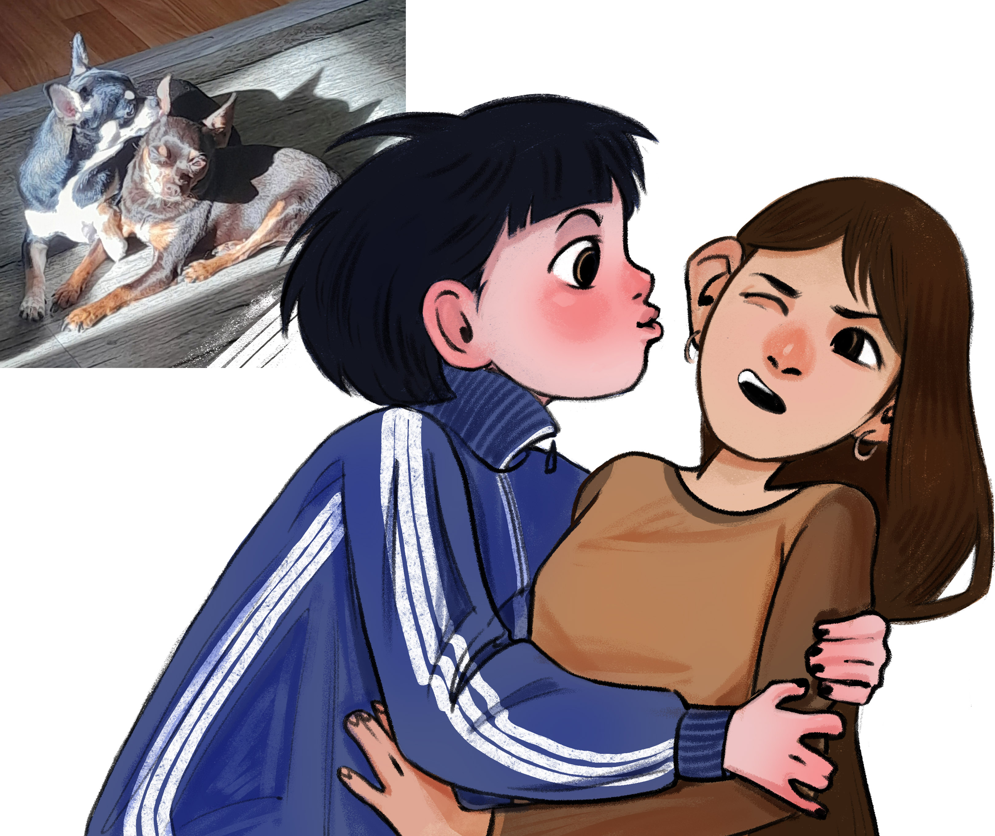 Хуманизация питомцев — Изображение №3 — Иллюстрация на Dprofile