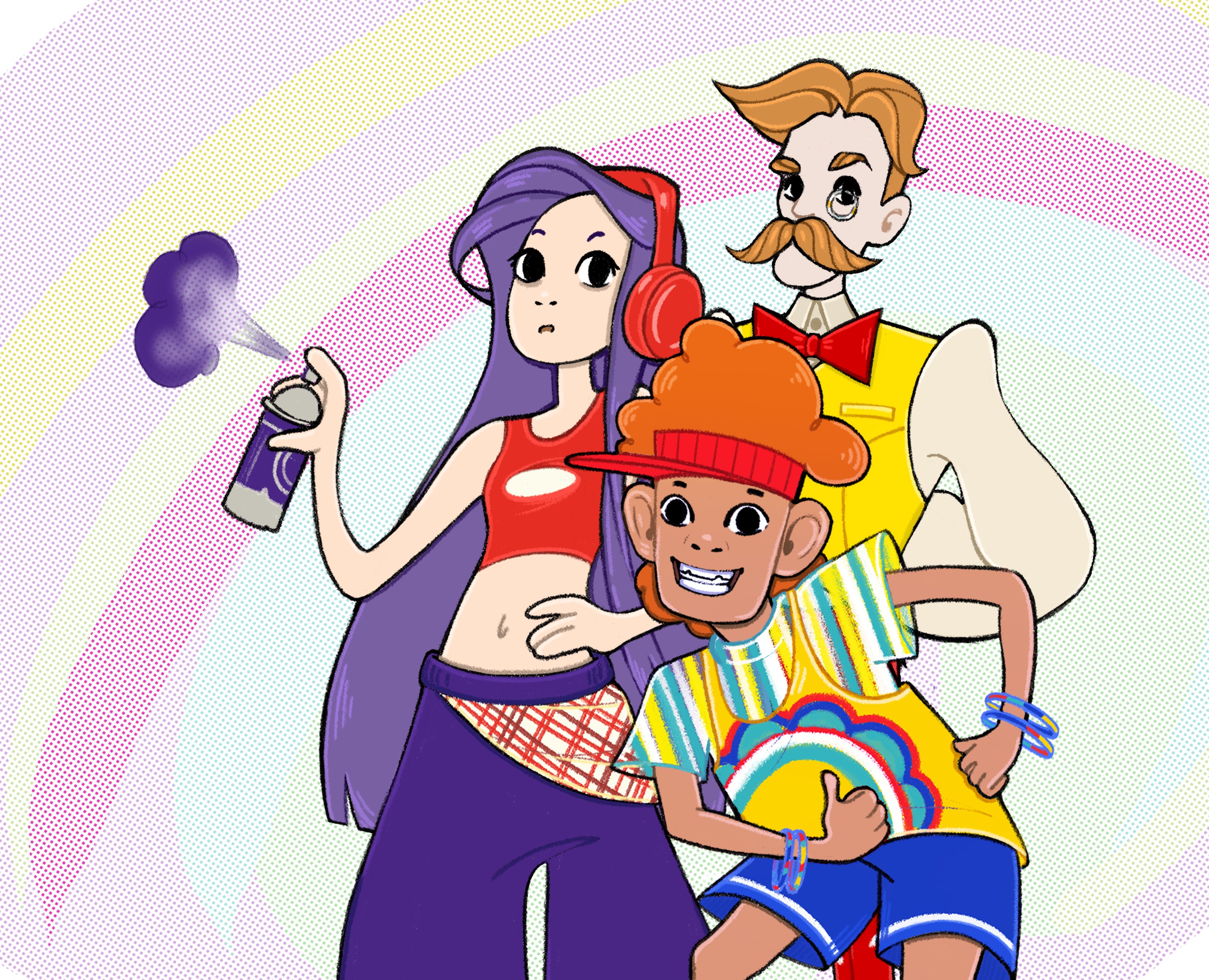 Хуманизация брендов/маскот — Иллюстрация на Dprofile