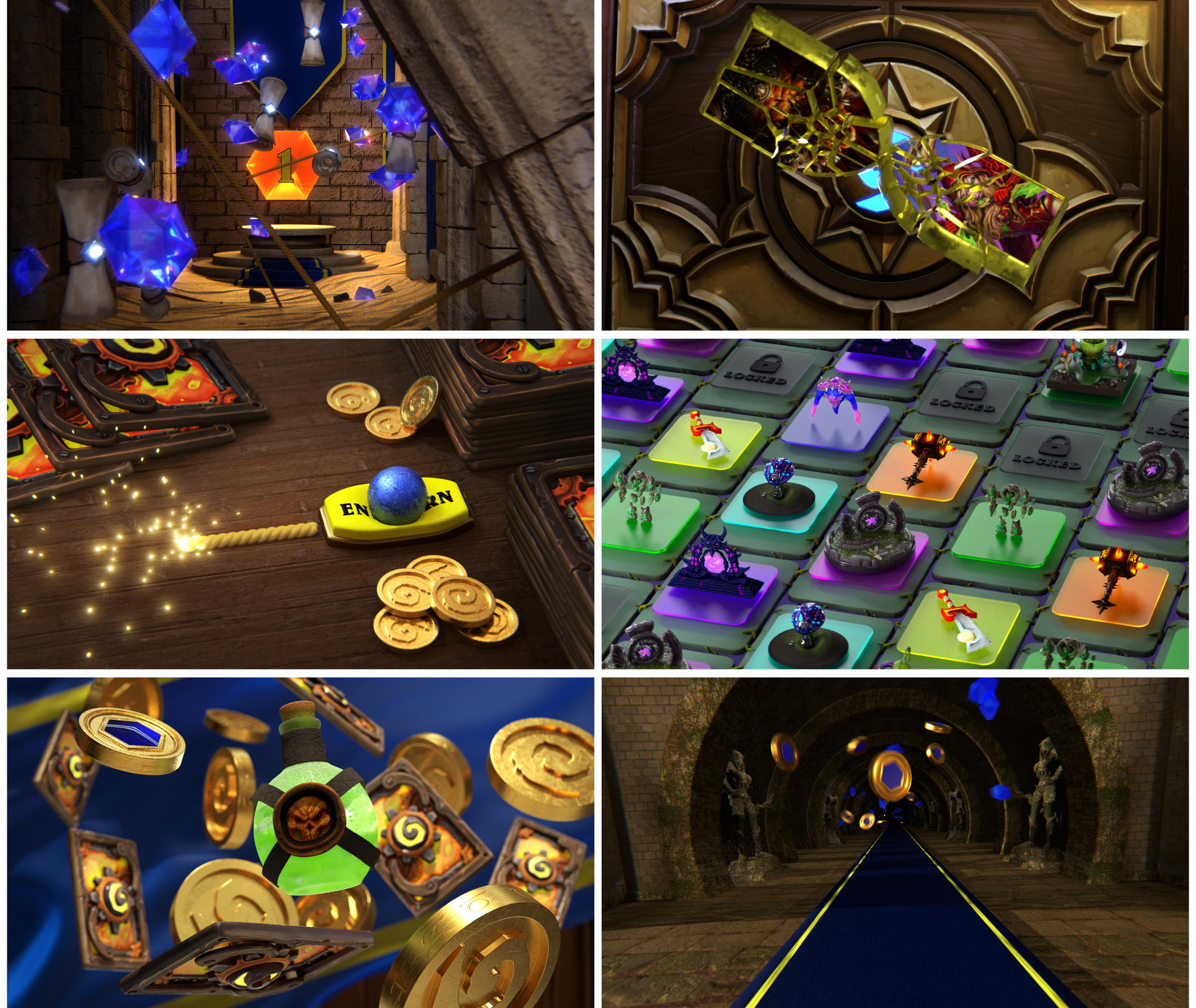 Hearhstone | Pyankincg — Изображение №7 — 3D, Анимация на Dprofile