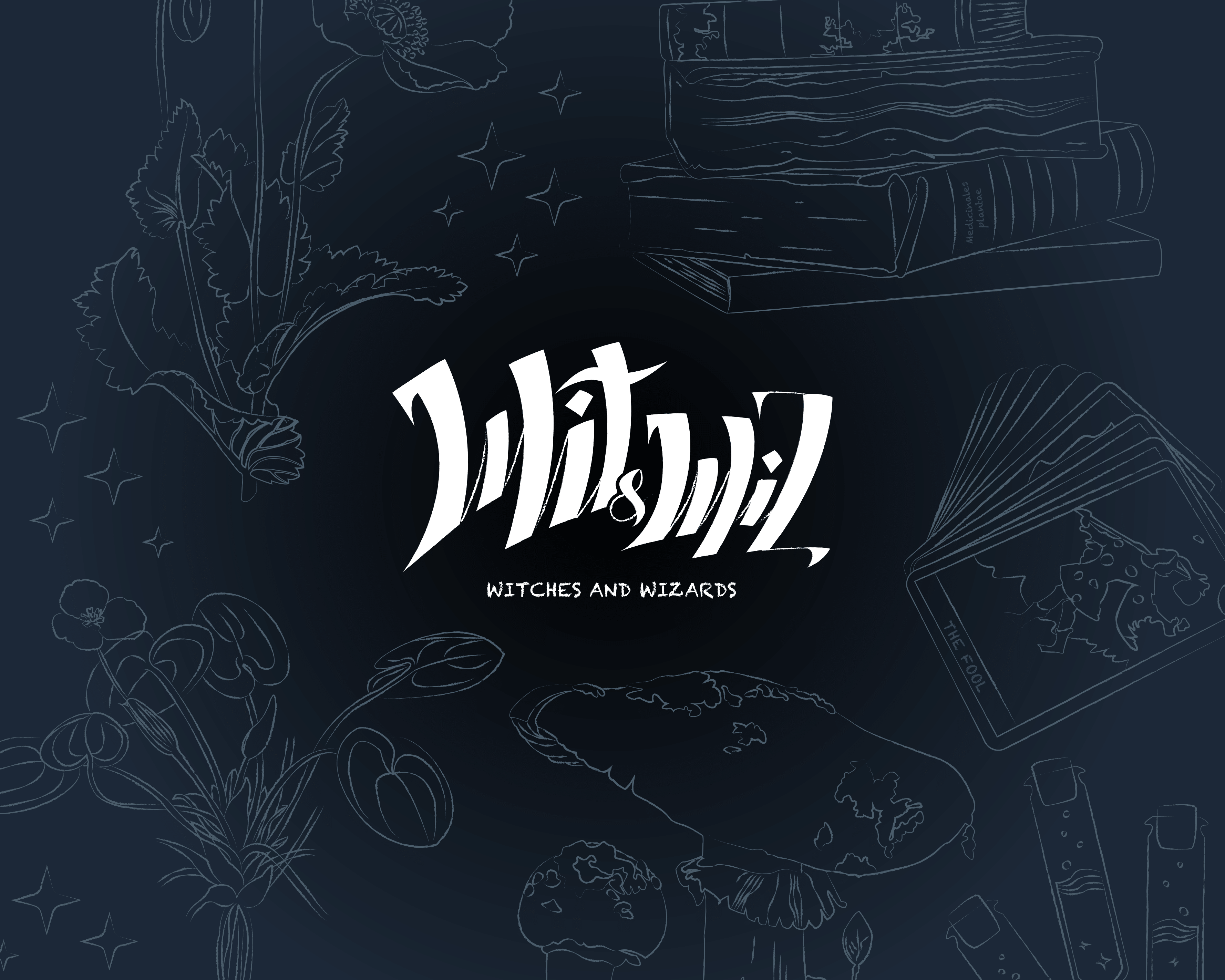 Wit&Wiz - Witches and Wizards — Изображение №1 — Интерфейсы, Брендинг на Dprofile