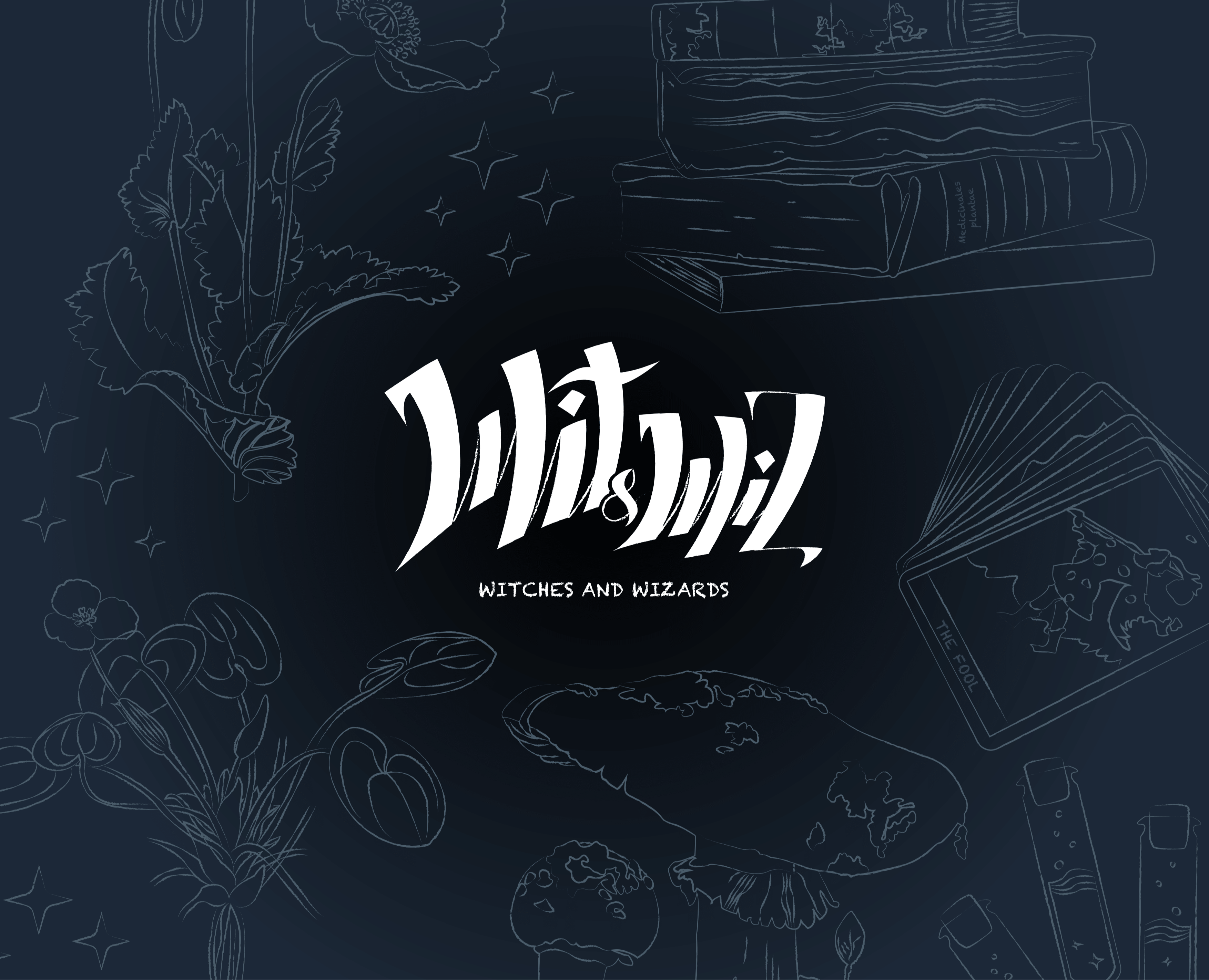 Wit&Wiz - Witches and Wizards — Интерфейсы, Брендинг на Dprofile