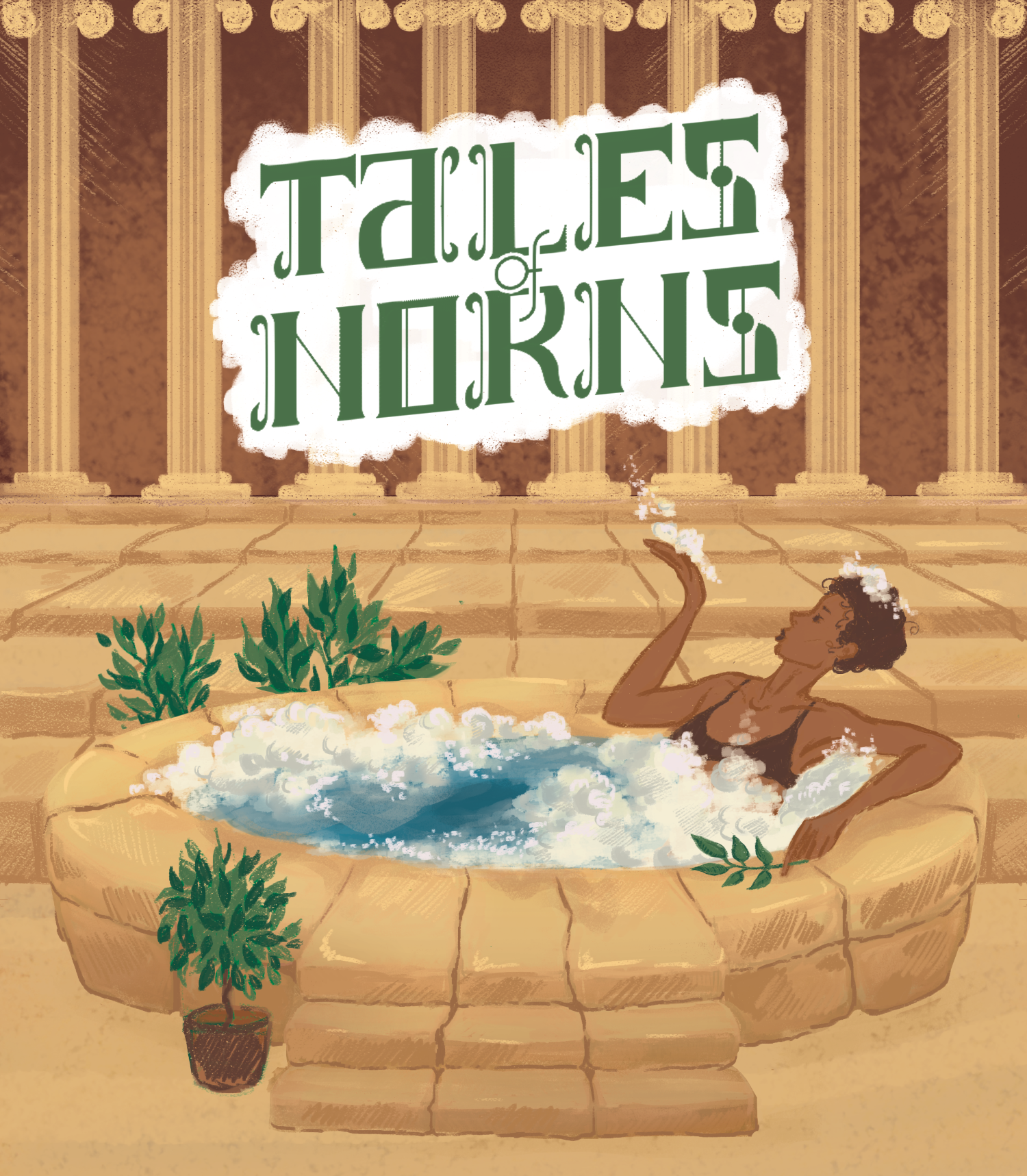 Иллюстрация для "Tales of Norns" — Изображение №1 — Брендинг, Иллюстрация на Dprofile