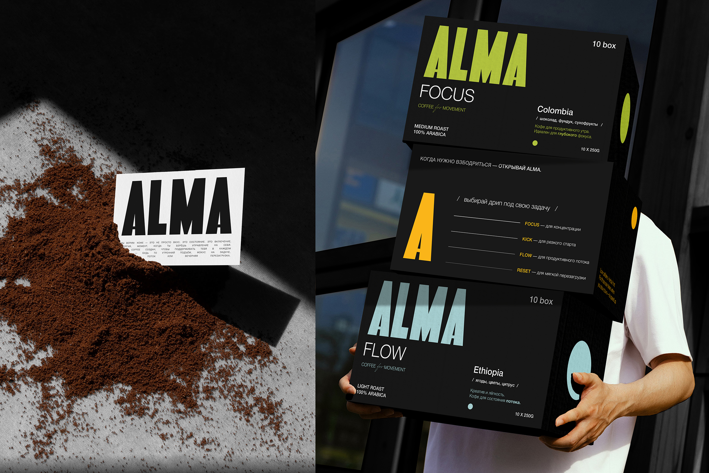 ALMA Coffee — Изображение №7 — Брендинг на Dprofile