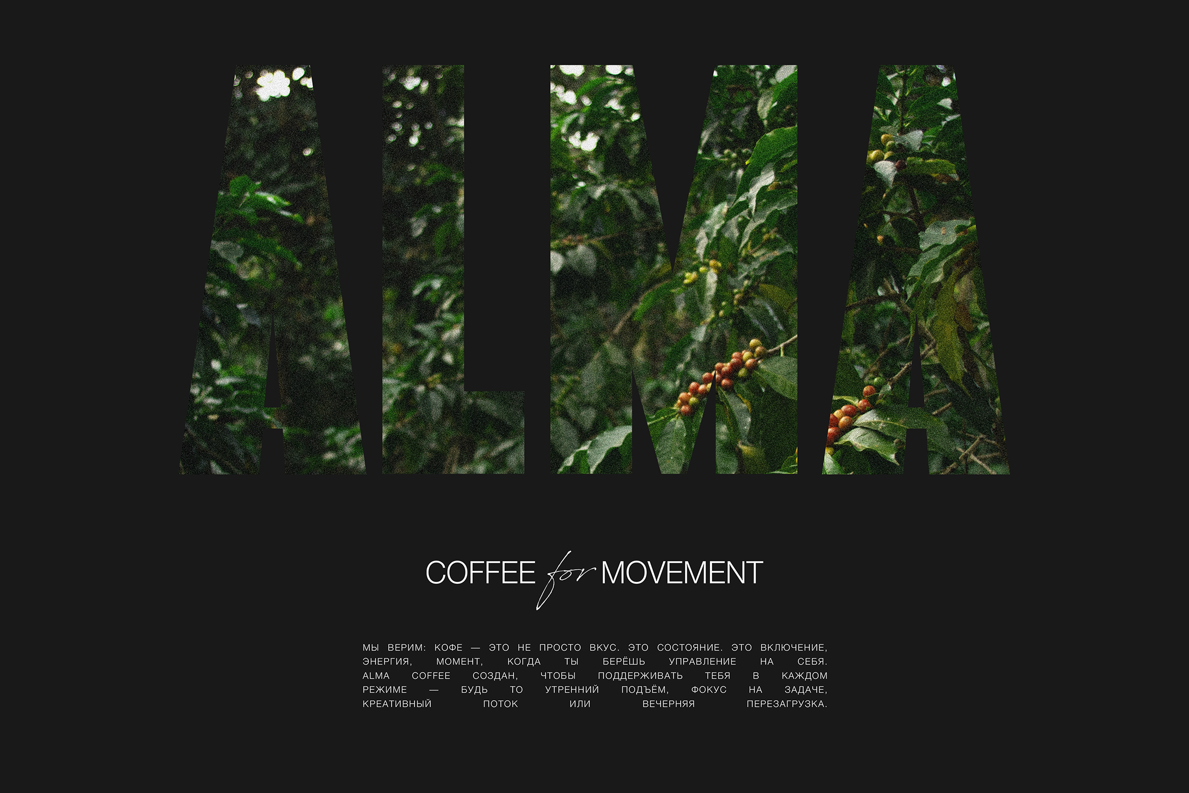 ALMA Coffee — Изображение №1 — Брендинг на Dprofile