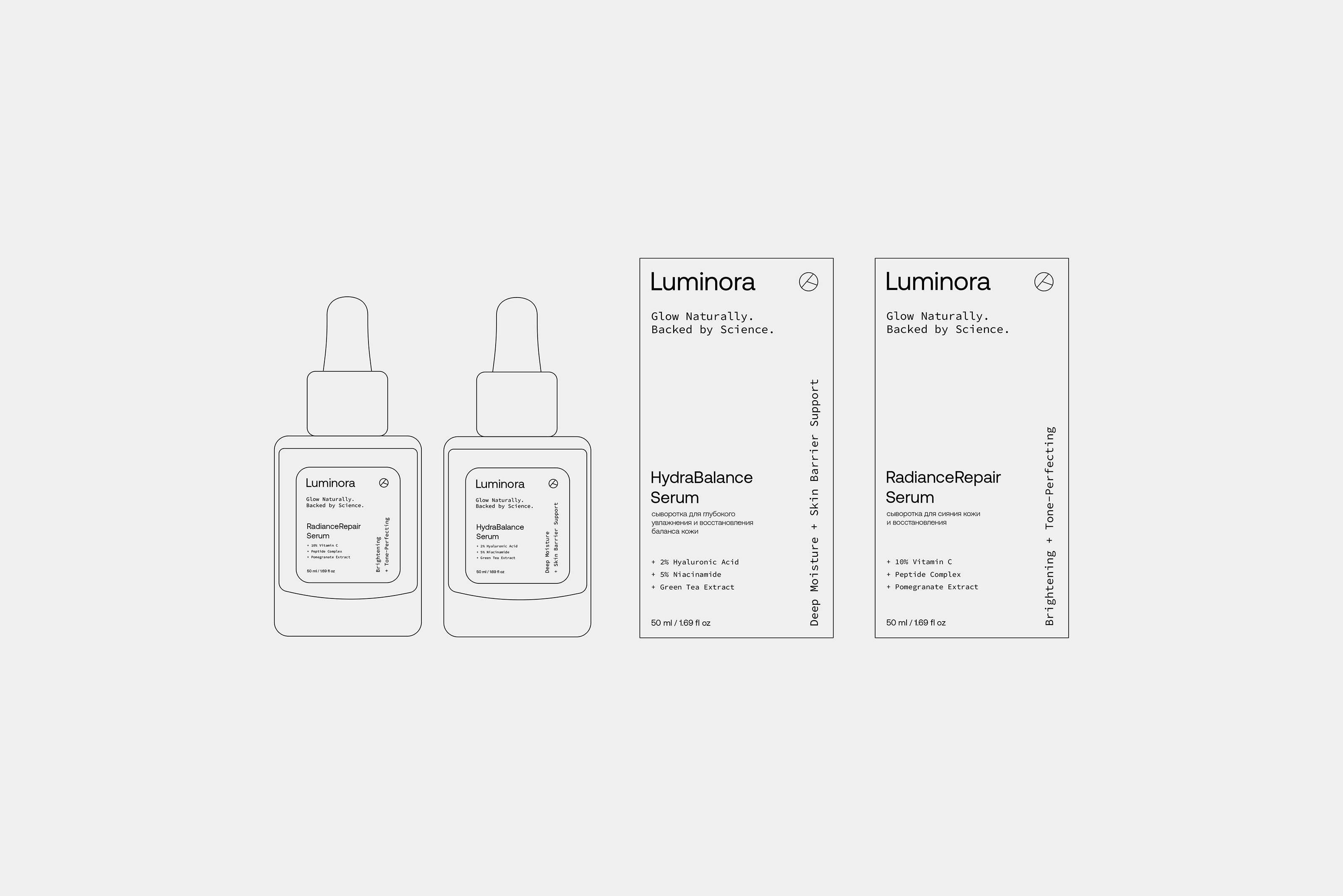 Luminora бренд уходовых средств — Изображение №6 — Брендинг на Dprofile