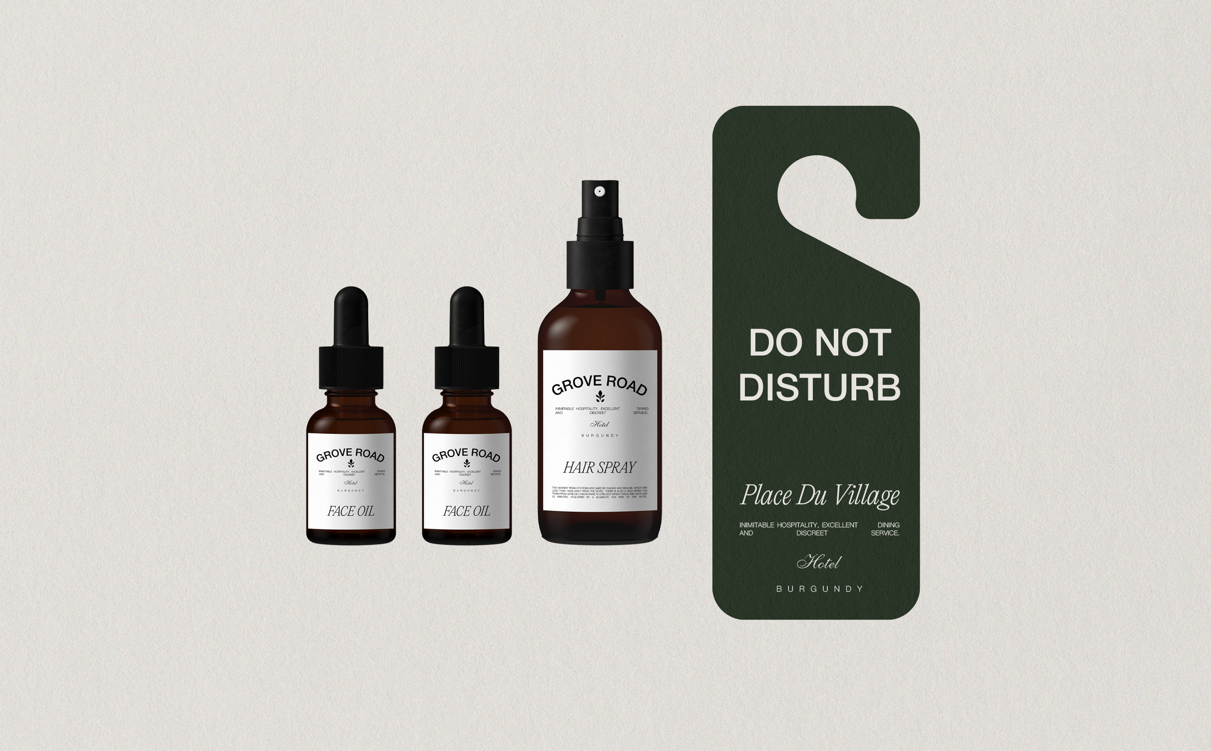GROVE ROAD | Branding for hotel — Изображение №4 — Брендинг на Dprofile
