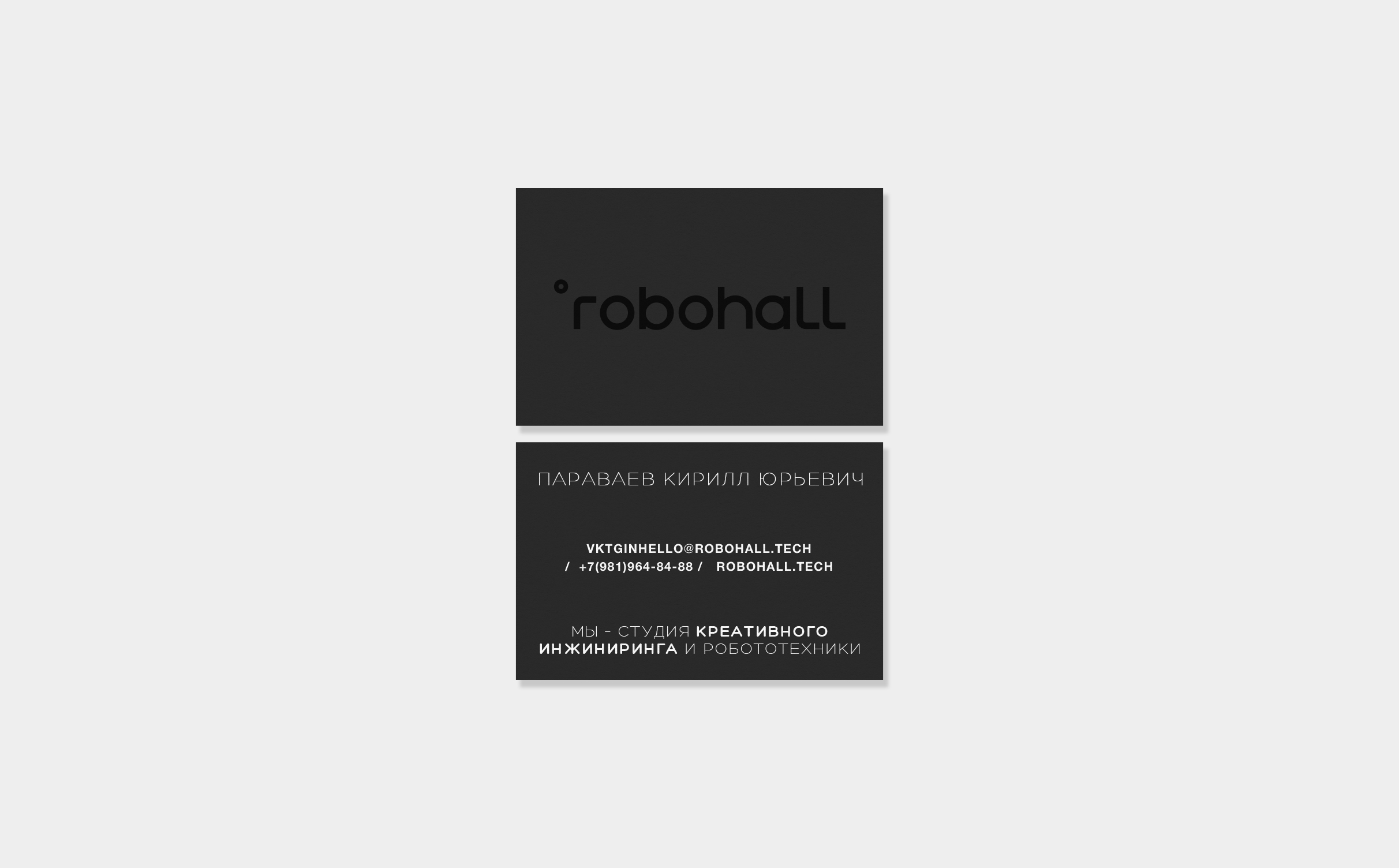 ROBOHALL |  ФИРМЕННЫЙ СТИЛЬ | BRANDING — Изображение №5 — Брендинг на Dprofile