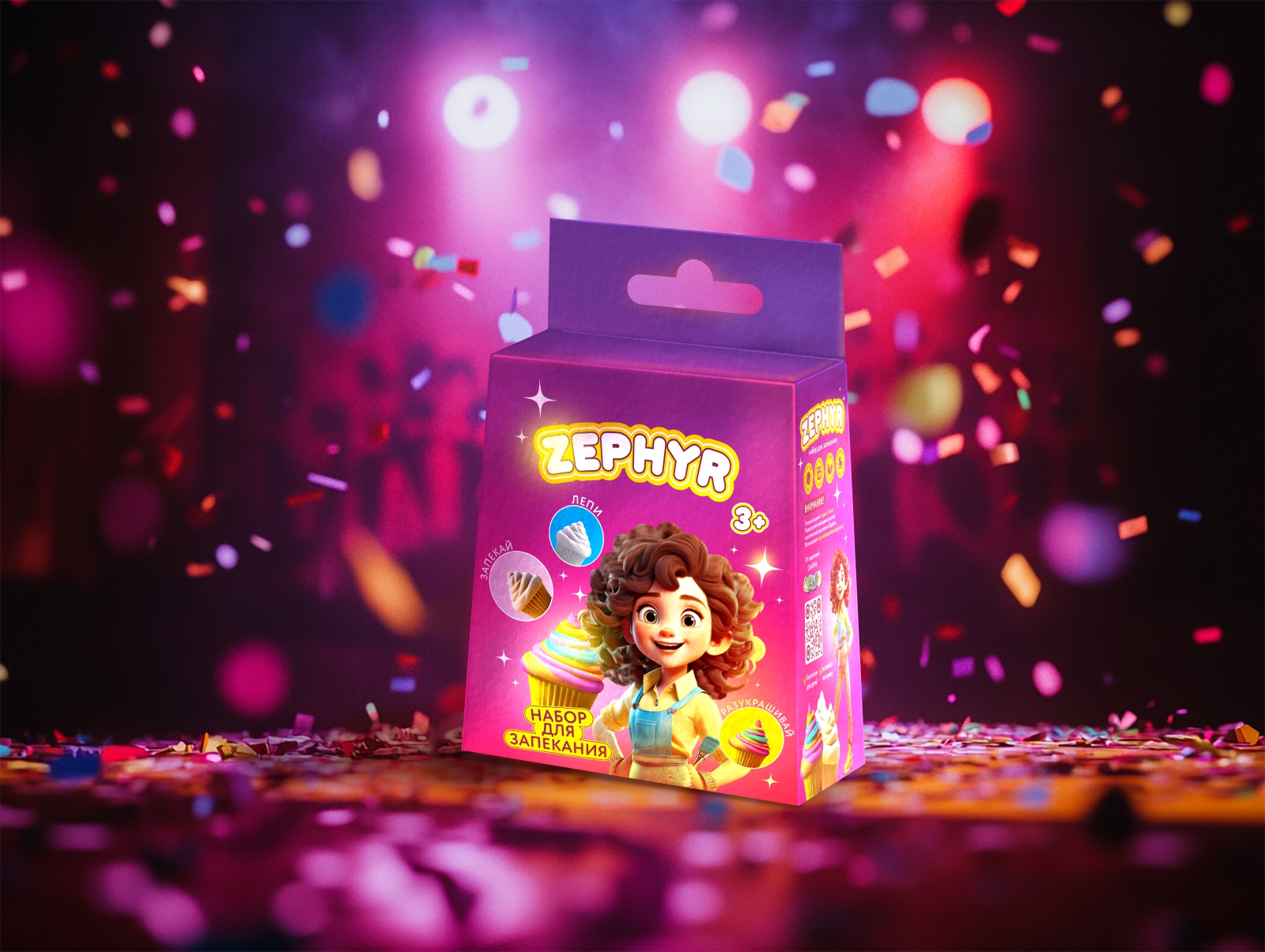 Упаковка набора для запекания от ТМ "Zephyr" — Изображение №7 — Брендинг, Иллюстрация на Dprofile