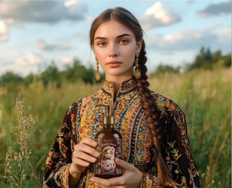 Дизайн этикетки крем-мыла — Брендинг, Графика на Dprofile
