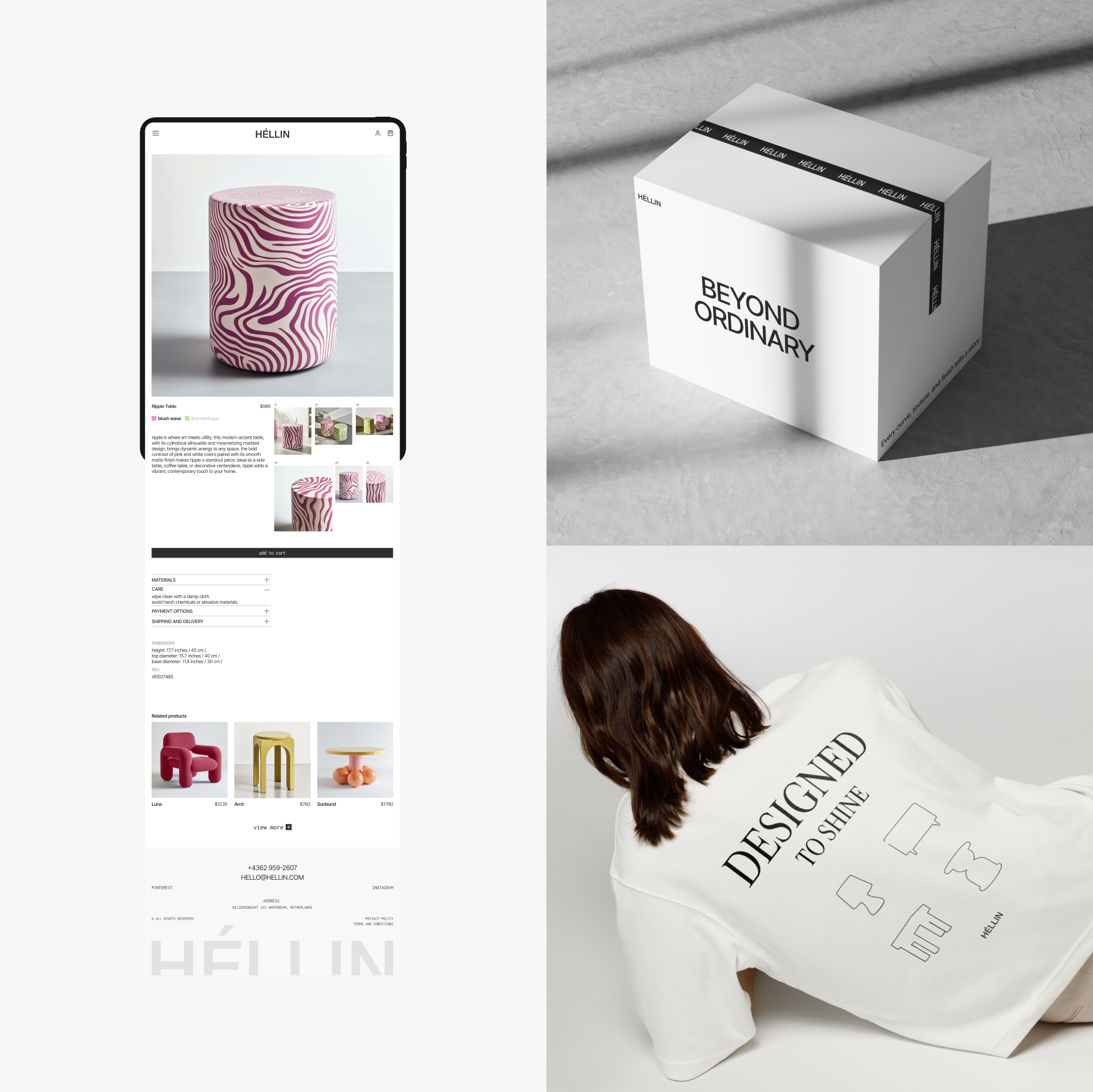 Héllin | E-Commerce Design Concept — Изображение №7 — Интерфейсы на Dprofile