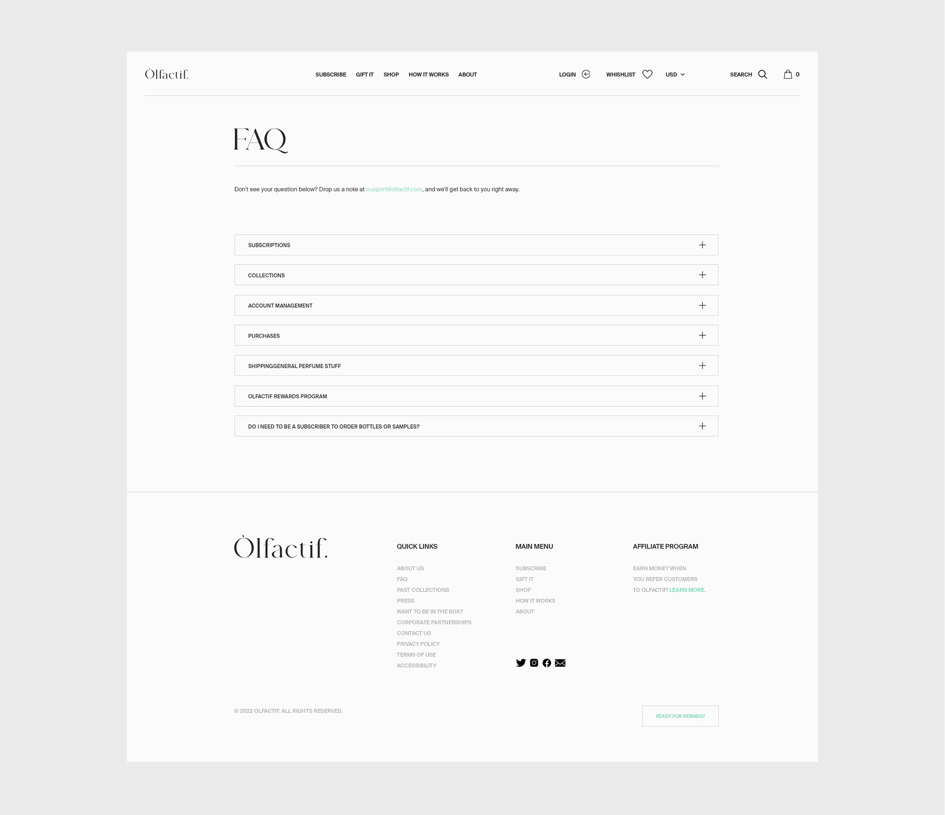 Olfactif — Изображение №19 — Интерфейсы, Брендинг на Dprofile