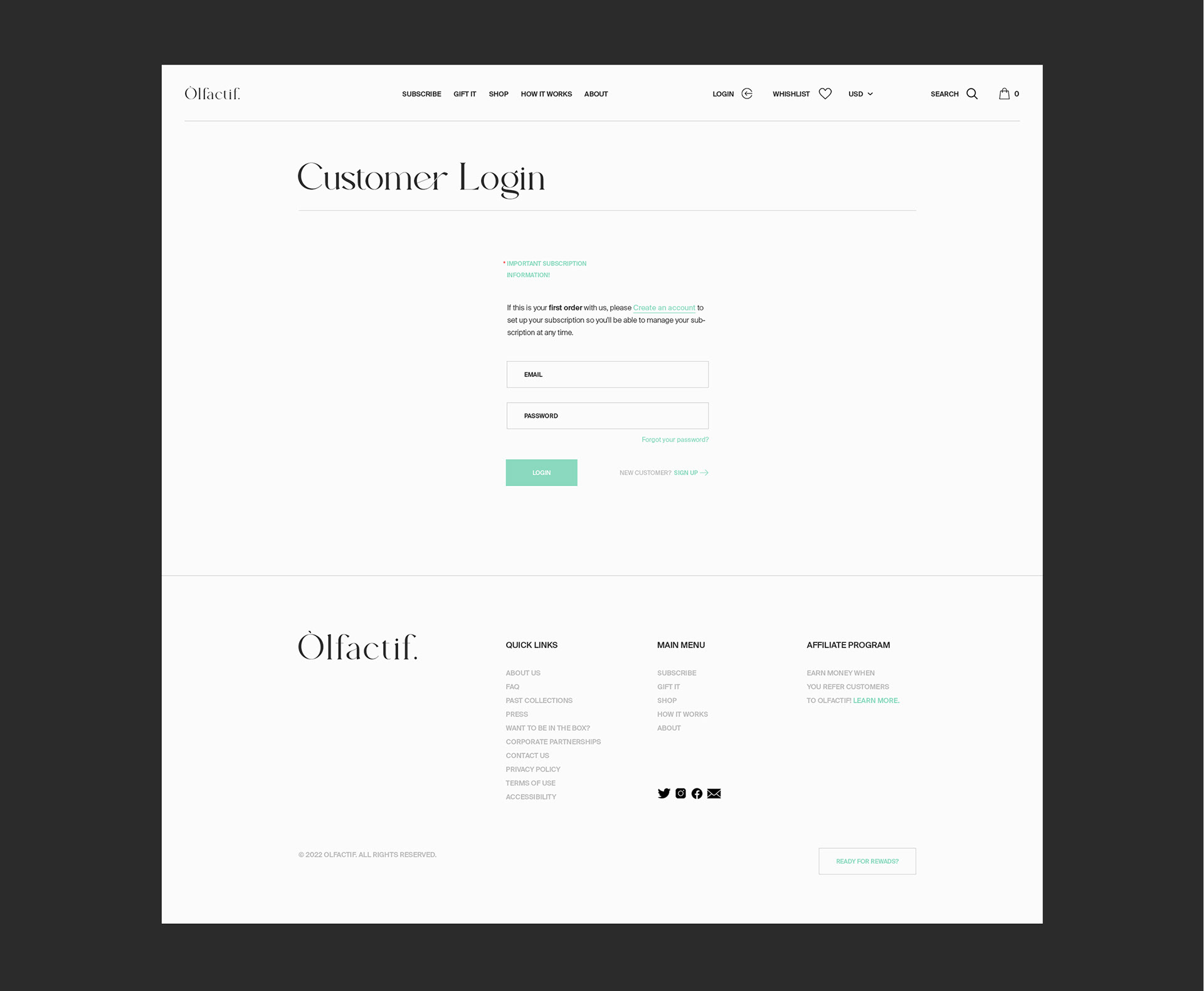 Olfactif — Изображение №17 — Интерфейсы, Брендинг на Dprofile