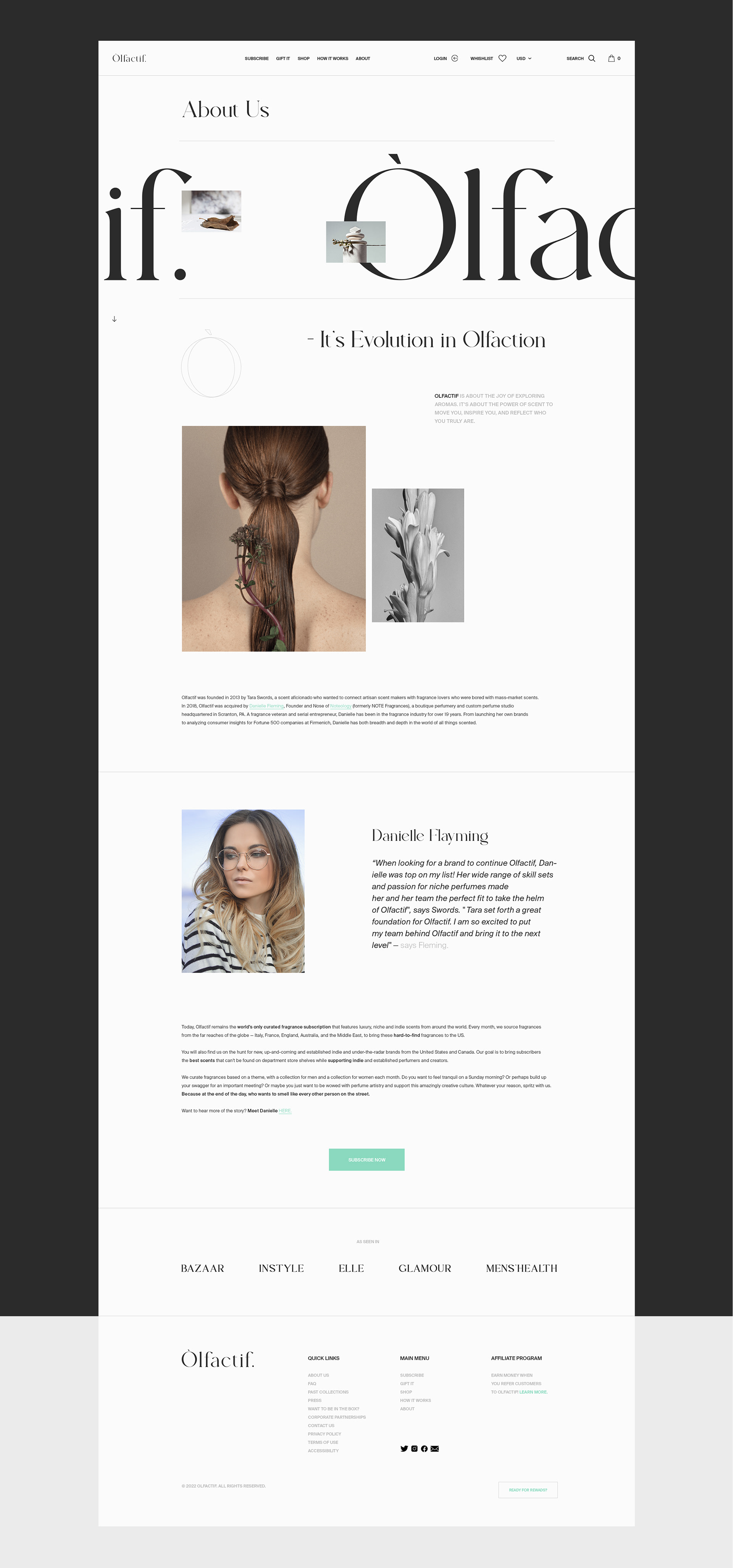 Olfactif — Изображение №12 — Интерфейсы, Брендинг на Dprofile