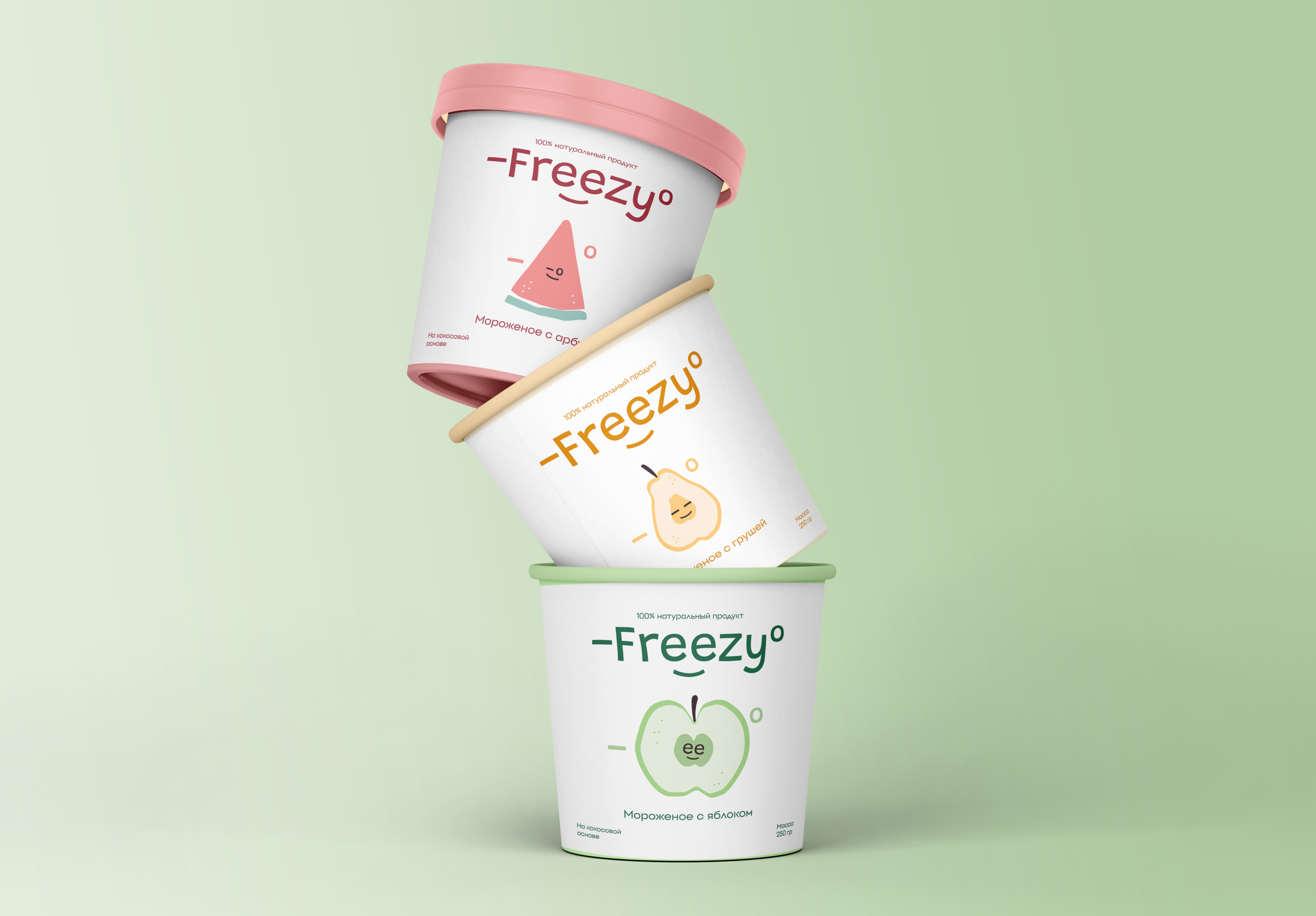 Логотип для Freezy — Изображение №11 — Брендинг на Dprofile