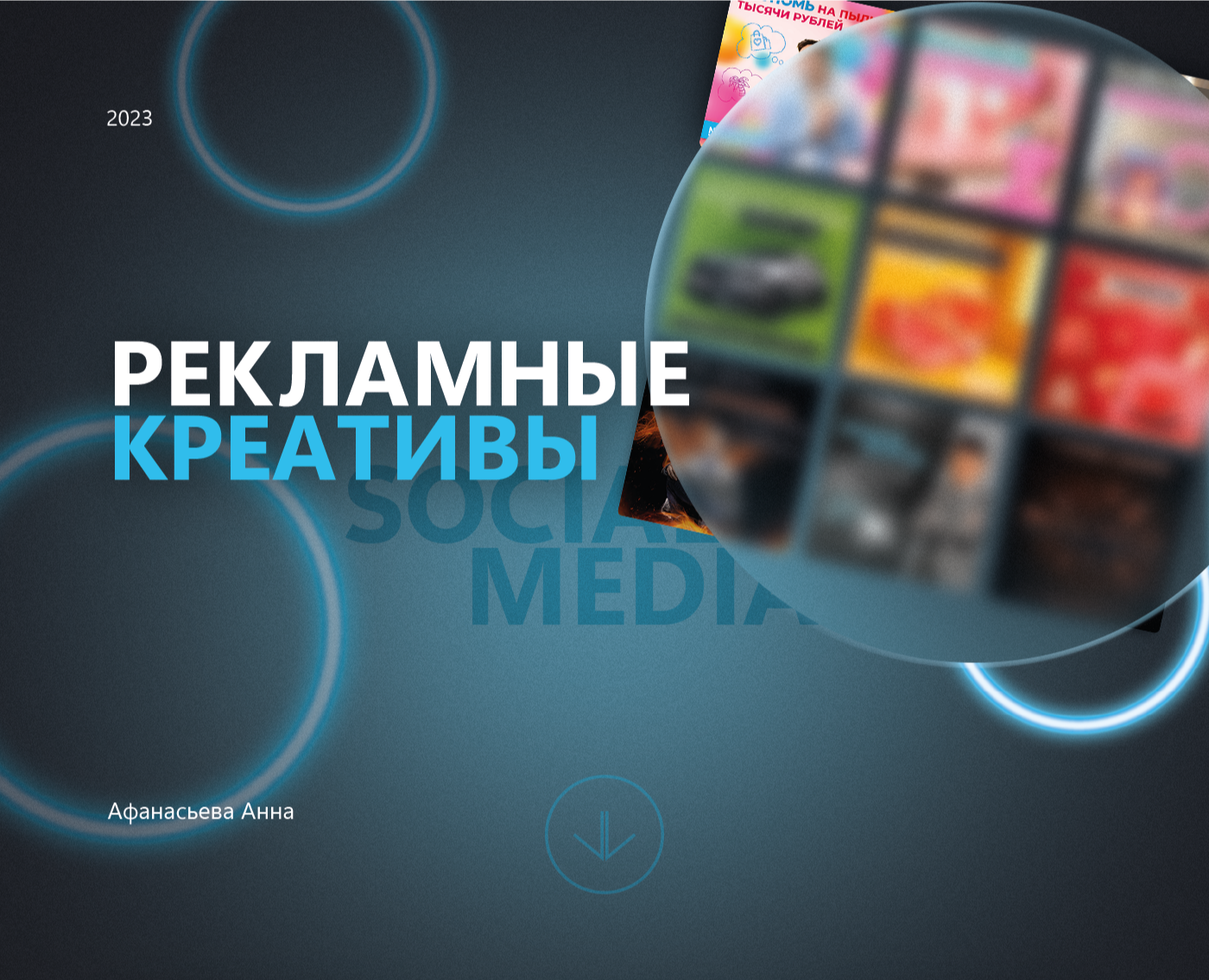 Рекламные креативы на Dprofile