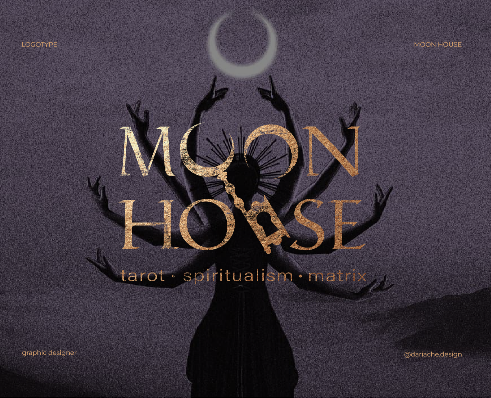 MOON HOUSE | logo and identity на Dprofile
