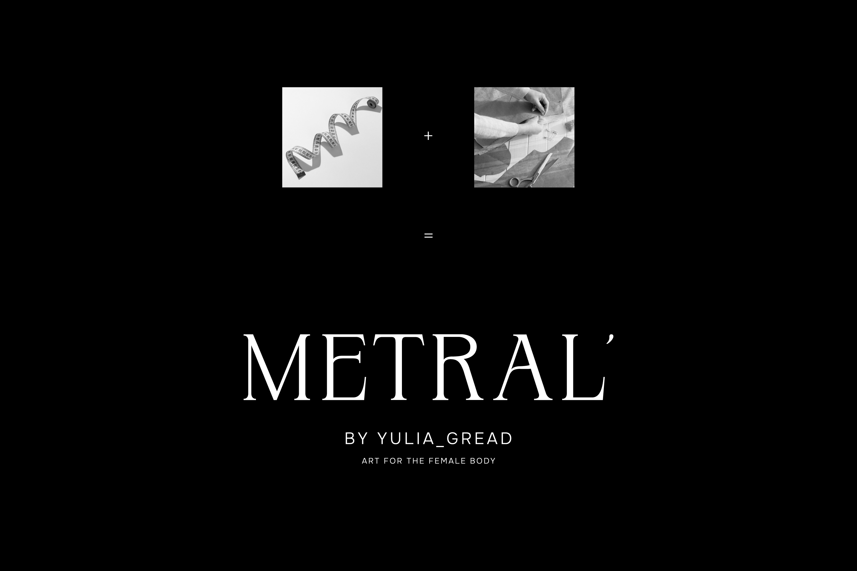 METRAL' / VISUAL IDENTITY / Swimsuits brand — Изображение №3 — Брендинг, Графика на Dprofile