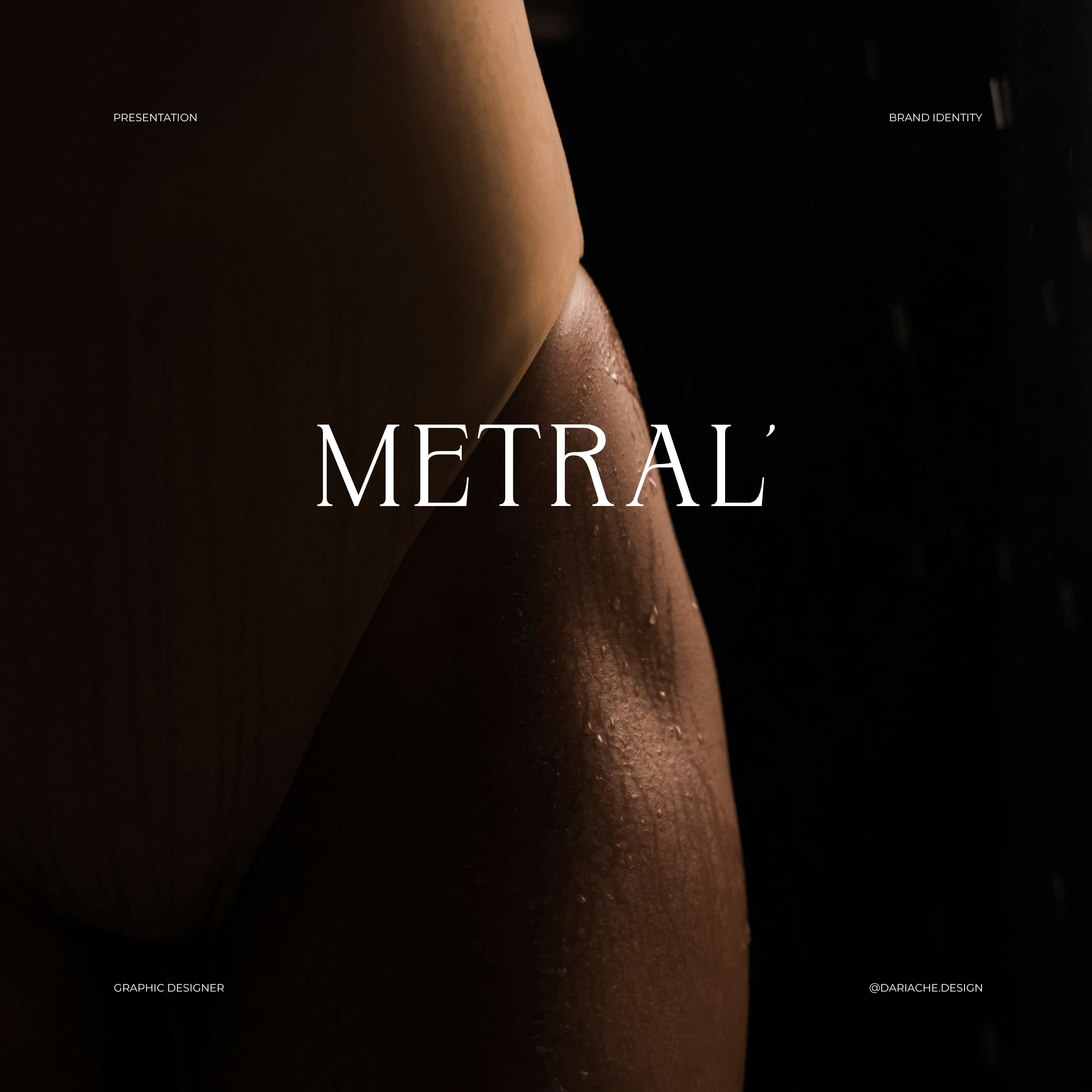 METRAL' / VISUAL IDENTITY / Swimsuits brand — Изображение №1 — Брендинг, Графика на Dprofile