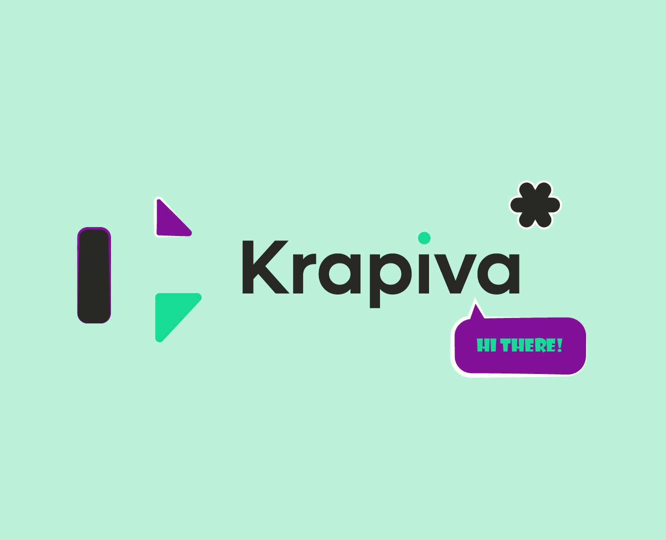 Krapiva logo — Брендинг на Dprofile