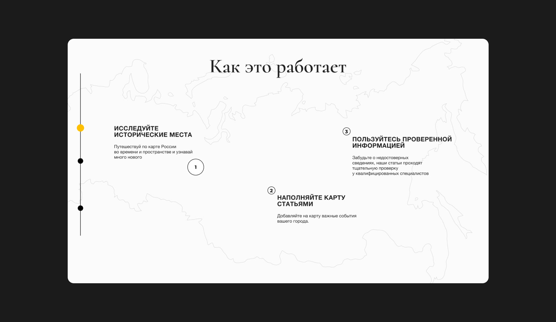 Интерактивная Карта Величия России — Изображение №20 — Интерфейсы, Брендинг на Dprofile