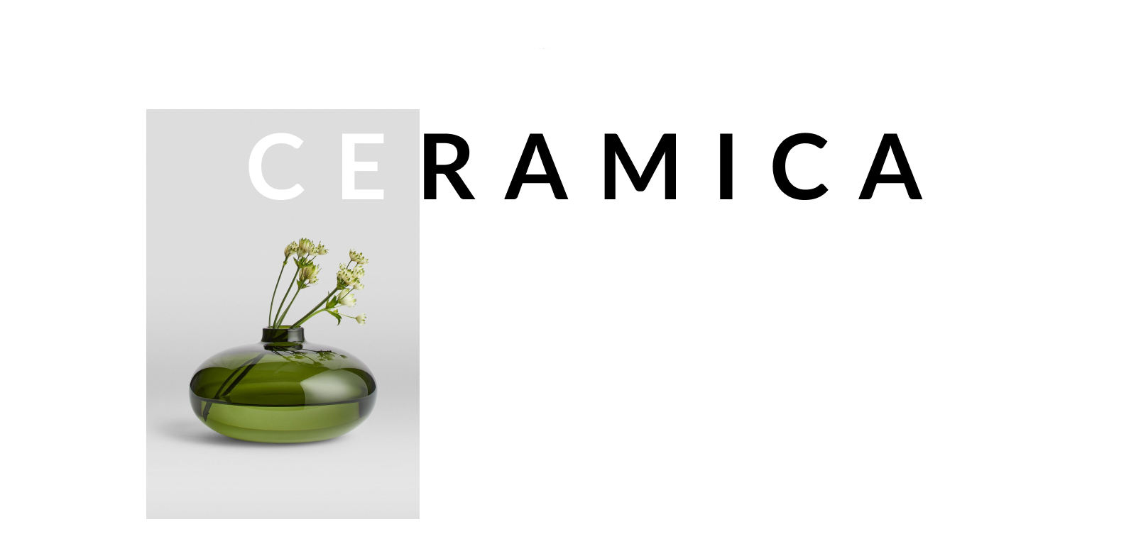 CERAMICA web site - UI/UX design — Изображение №1 — Интерфейсы на Dprofile