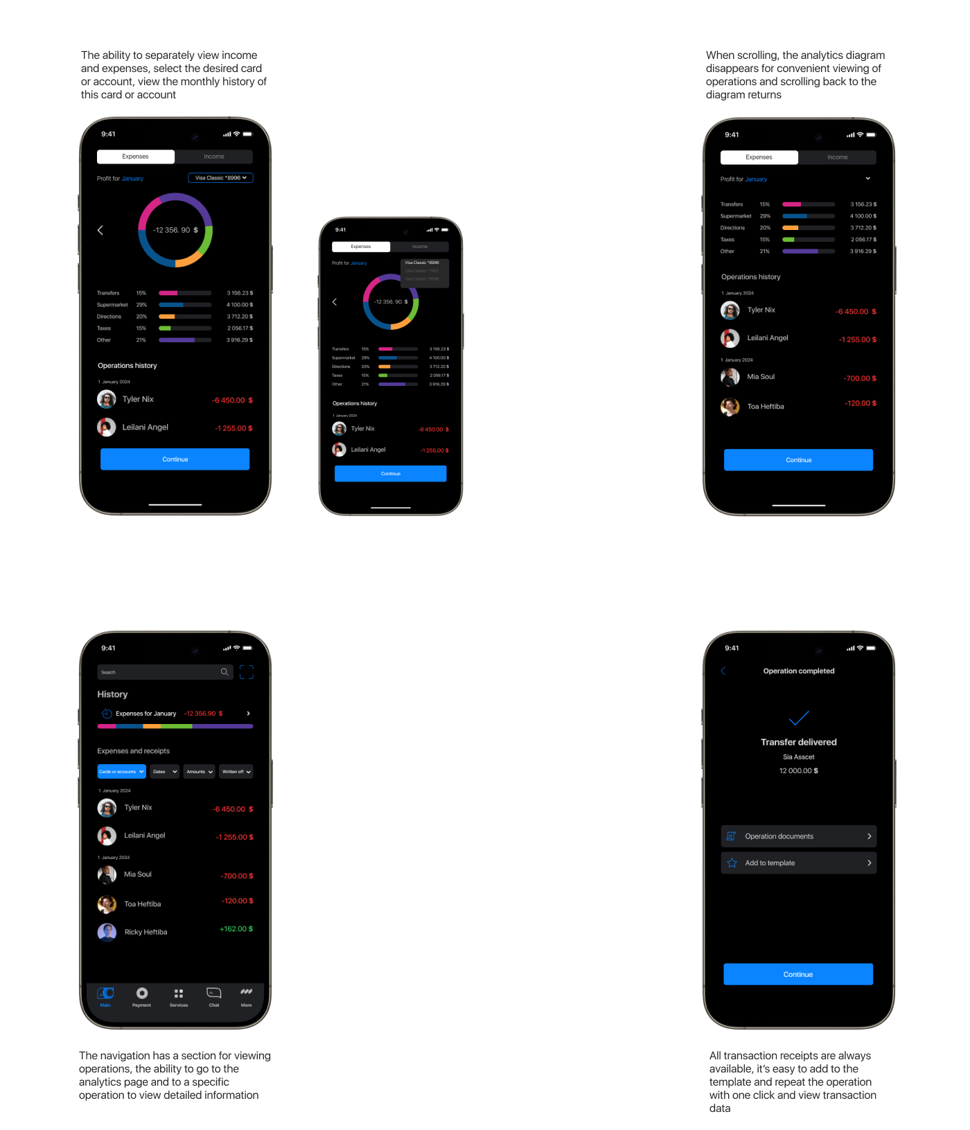 Bank applicaion – UX UI Design — Изображение №10 — Интерфейсы на Dprofile