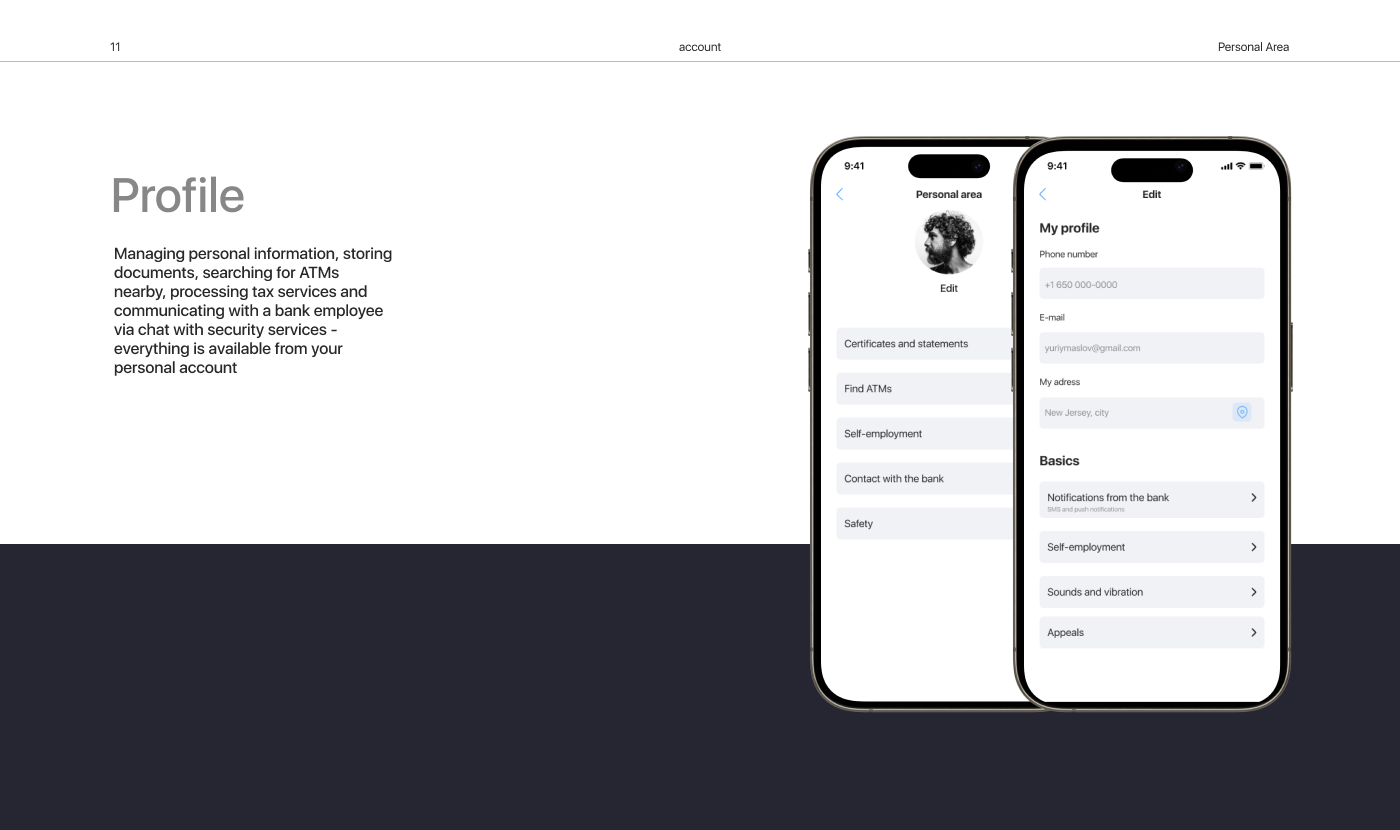 Bank applicaion – UX UI Design — Изображение №11 — Интерфейсы на Dprofile