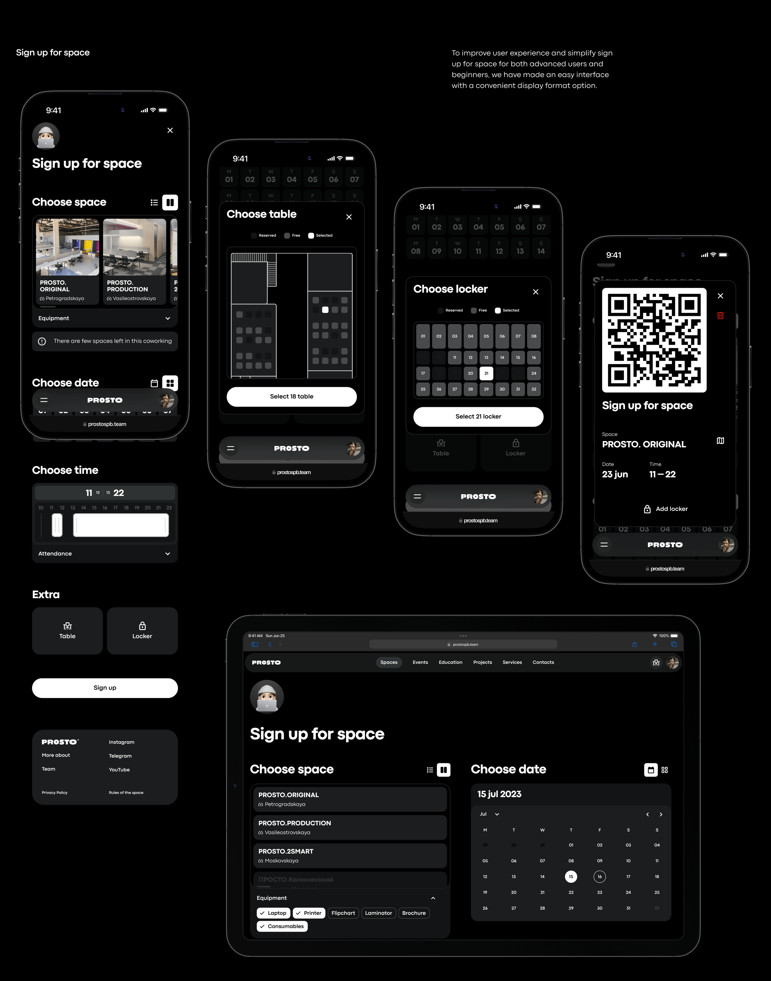 PROSTO - app / site design — Изображение №9 — Интерфейсы на Dprofile