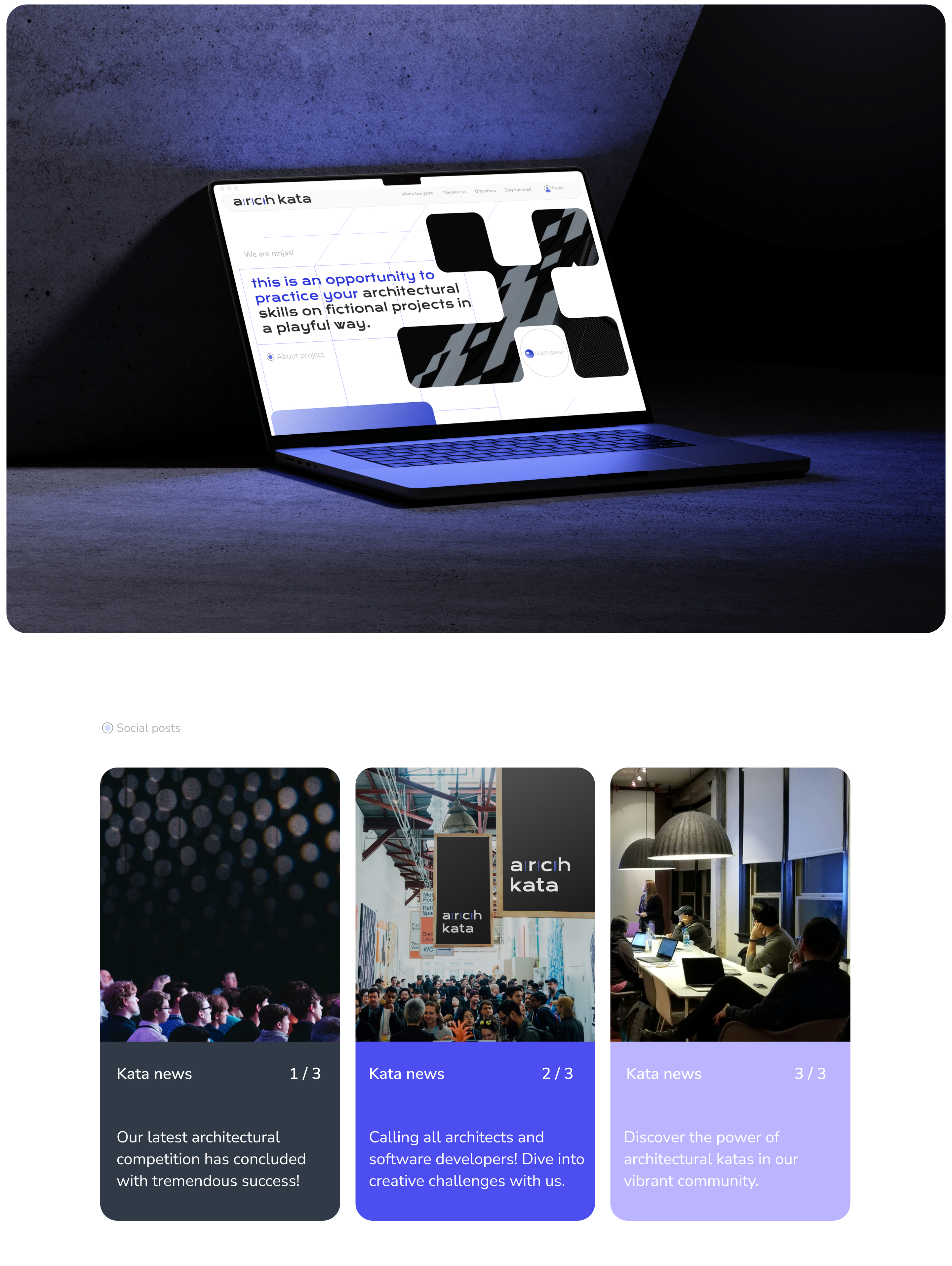 Architectural katas — Изображение №5 — Интерфейсы, Брендинг на Dprofile