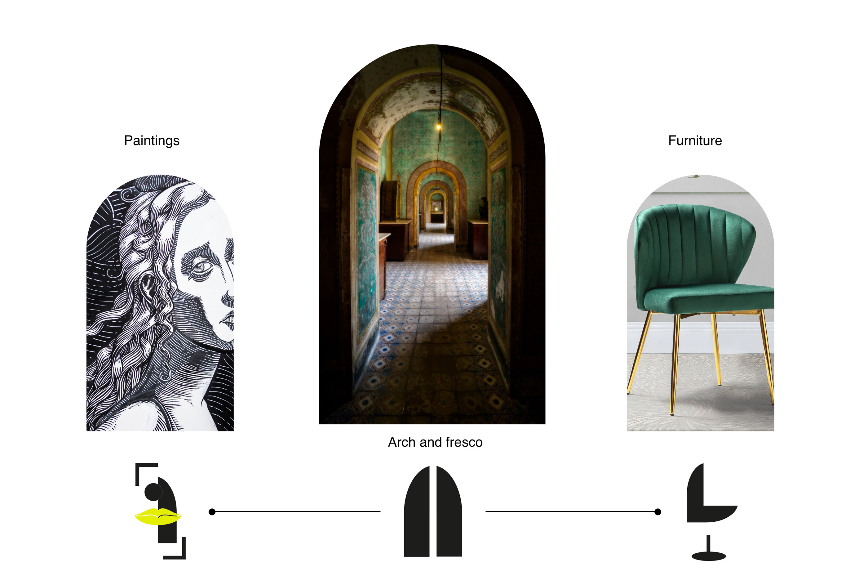 Fresco. Vintage shop | Branding & Visual Identity — Изображение №4 — Интерфейсы, Брендинг на Dprofile